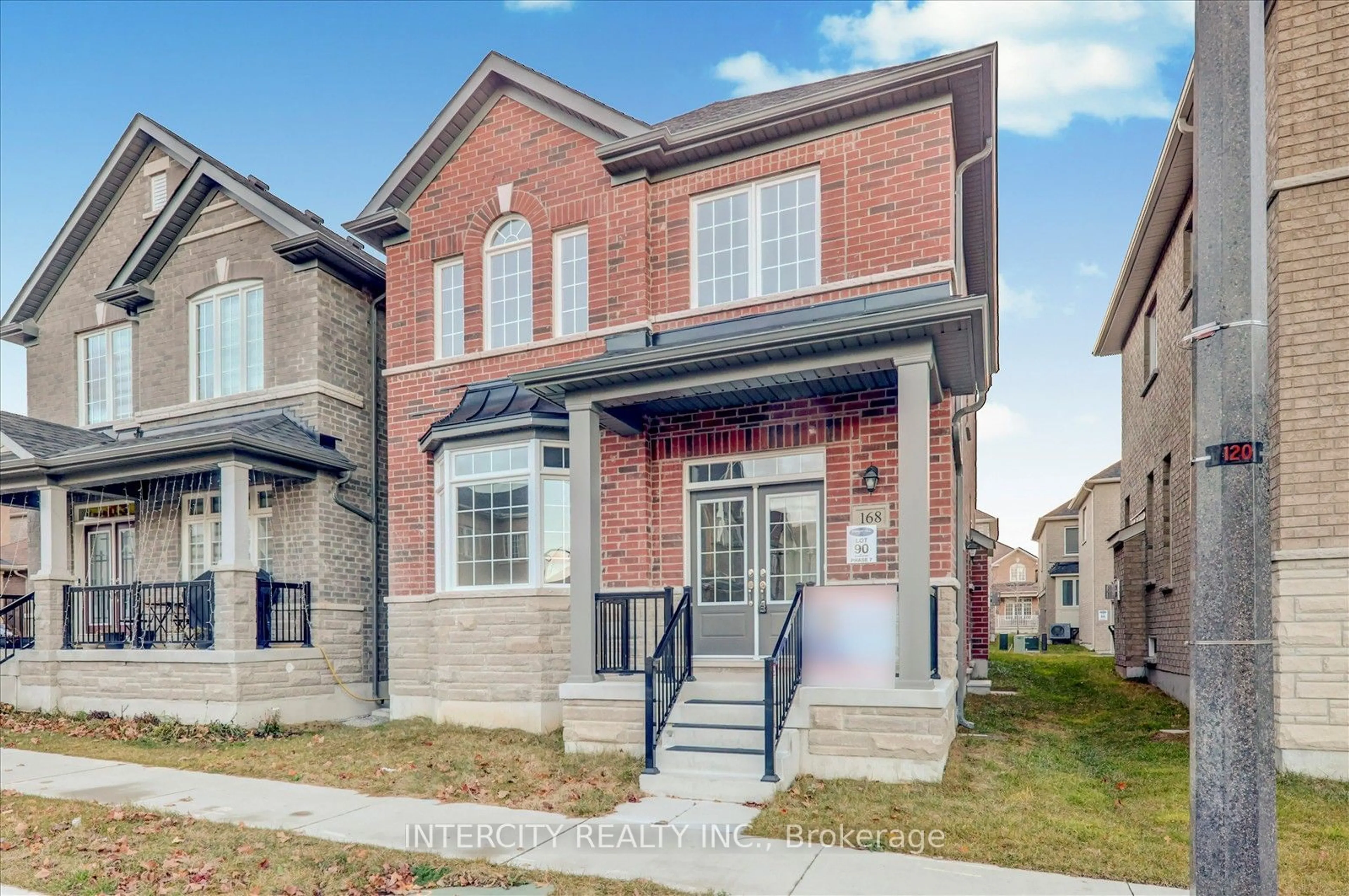 Home with brick exterior material for 168 Webb St, Markham Ontario L6B 0V5