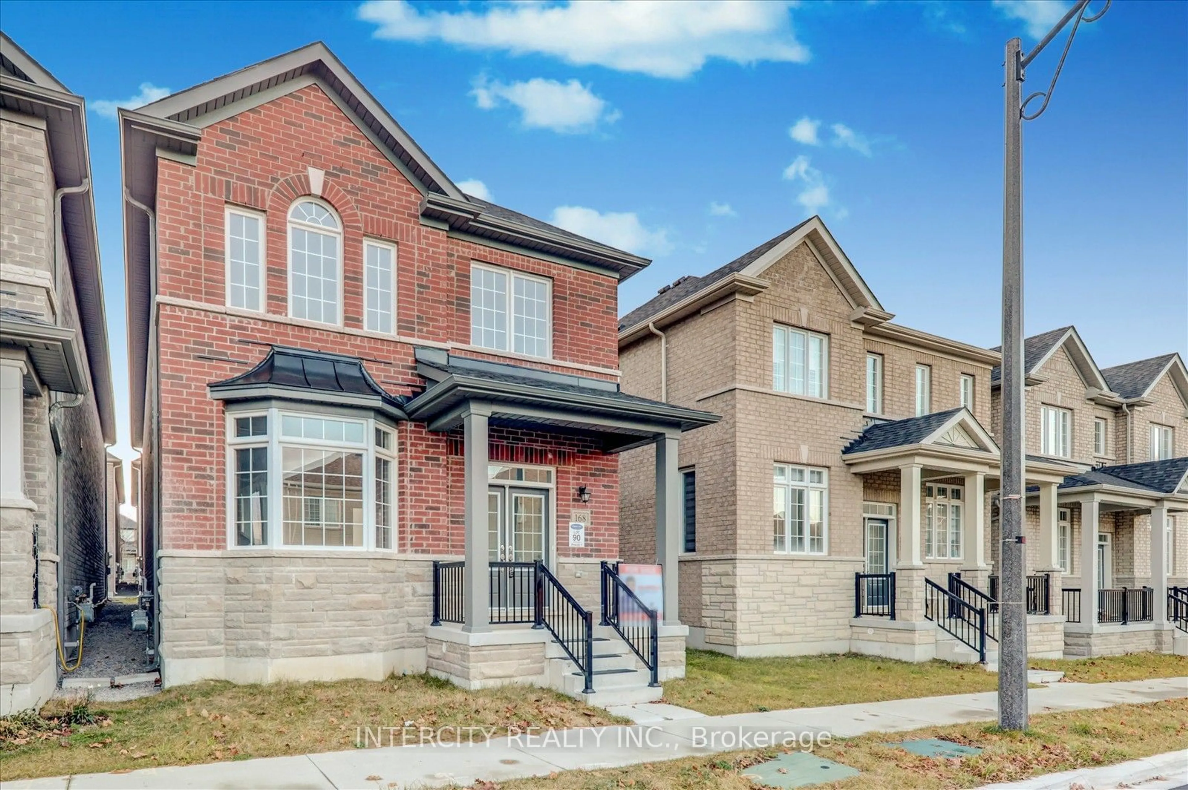 Home with brick exterior material for 168 Webb St, Markham Ontario L6B 0V5