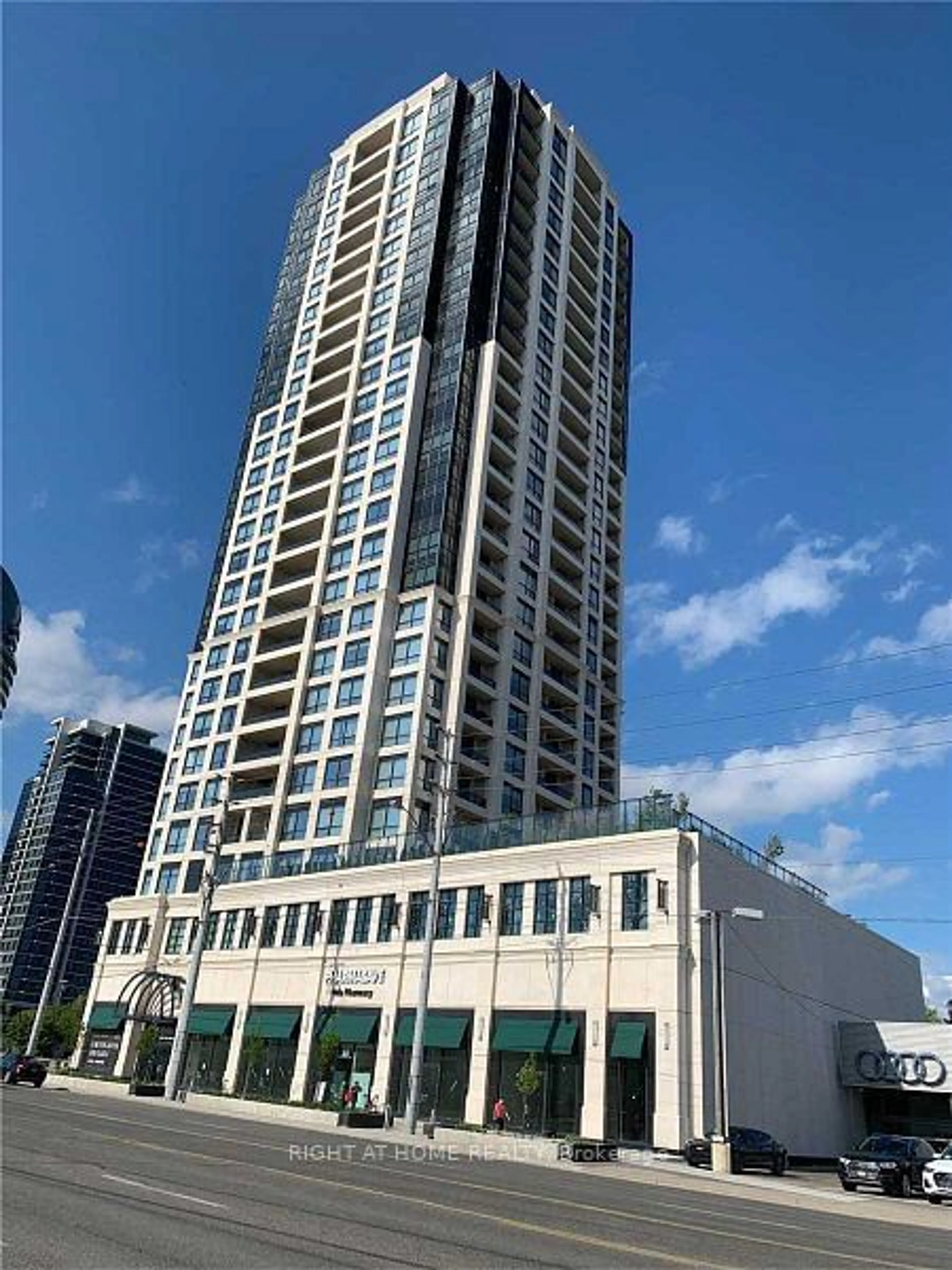 A pic from exterior of the house or condo, the front or back of building for 1 Grandview Ave #2907, Markham Ontario L3T 0G7