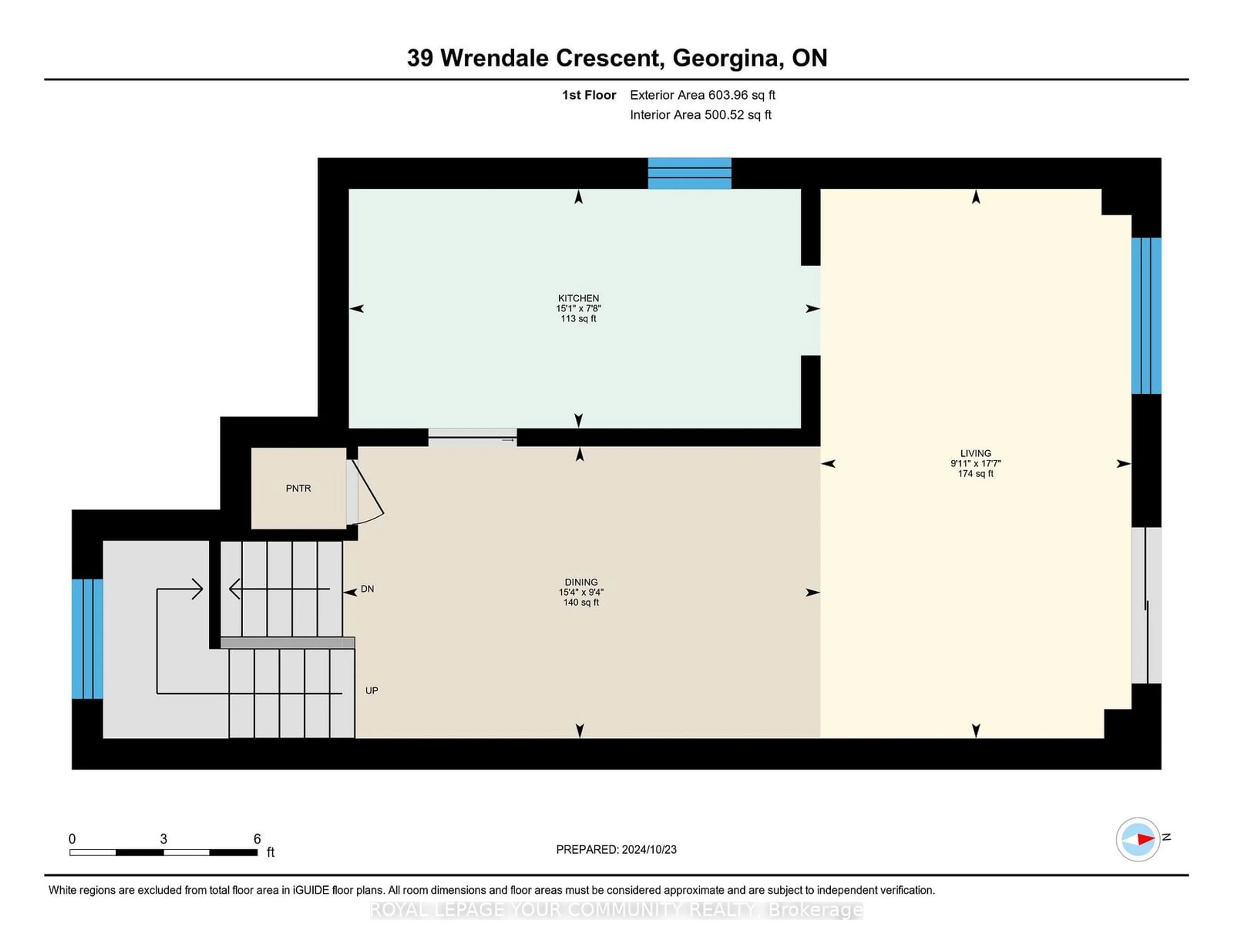 Floor plan for 39 Wrendale Cres, Georgina Ontario L4P 0H2