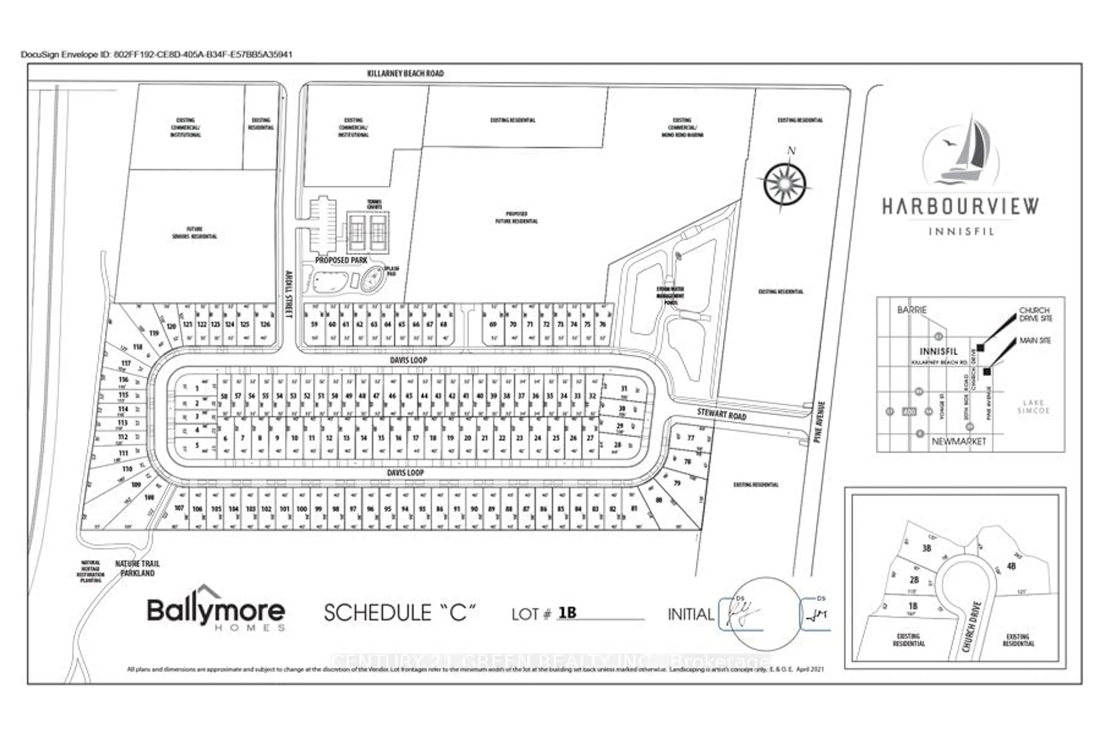 Floor plan for LOT 1B Church Dr, Innisfil Ontario L0L 1W0