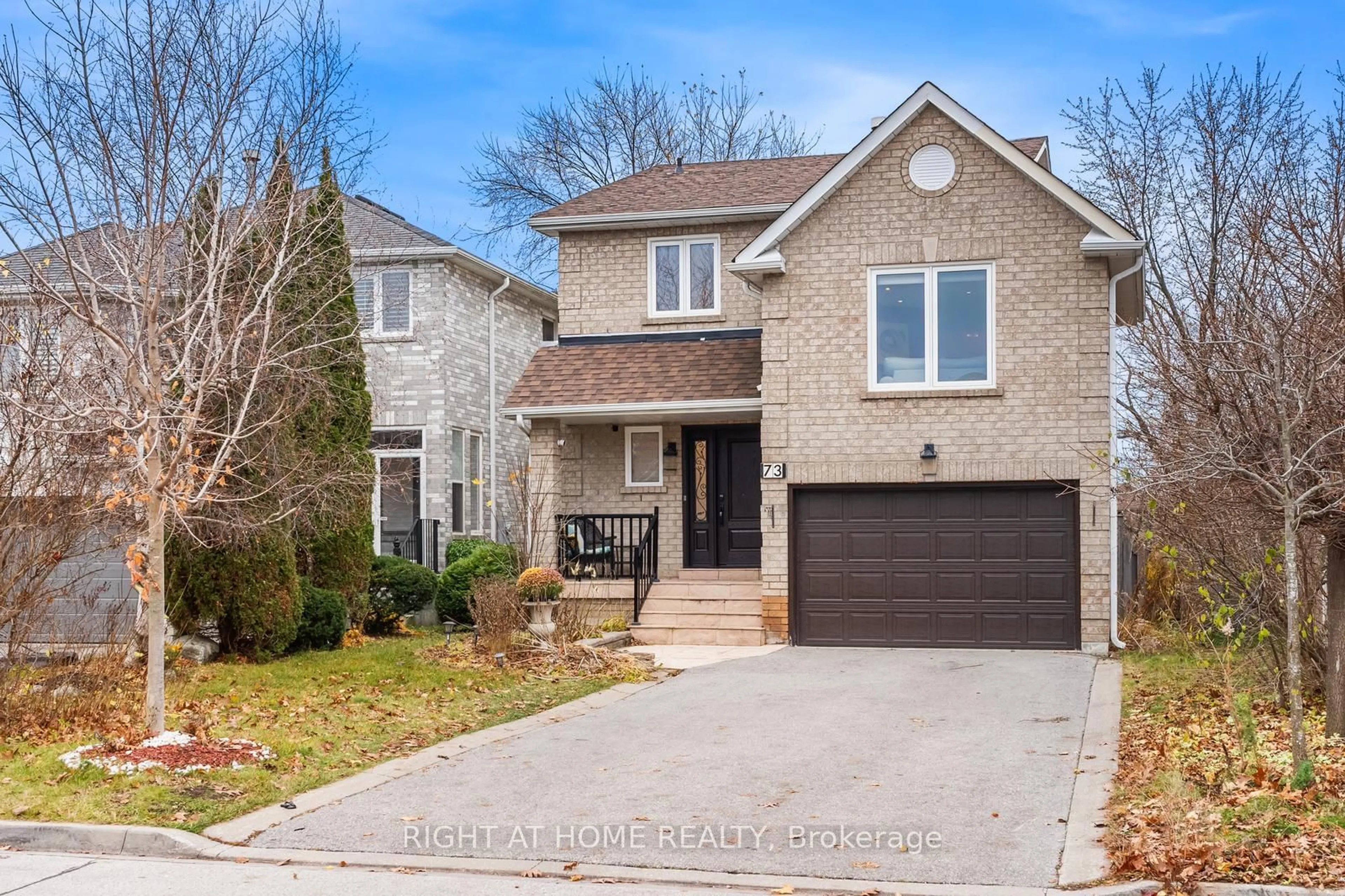 Home with brick exterior material for 73 Buckhorn Ave, Richmond Hill Ontario L4C 0G4