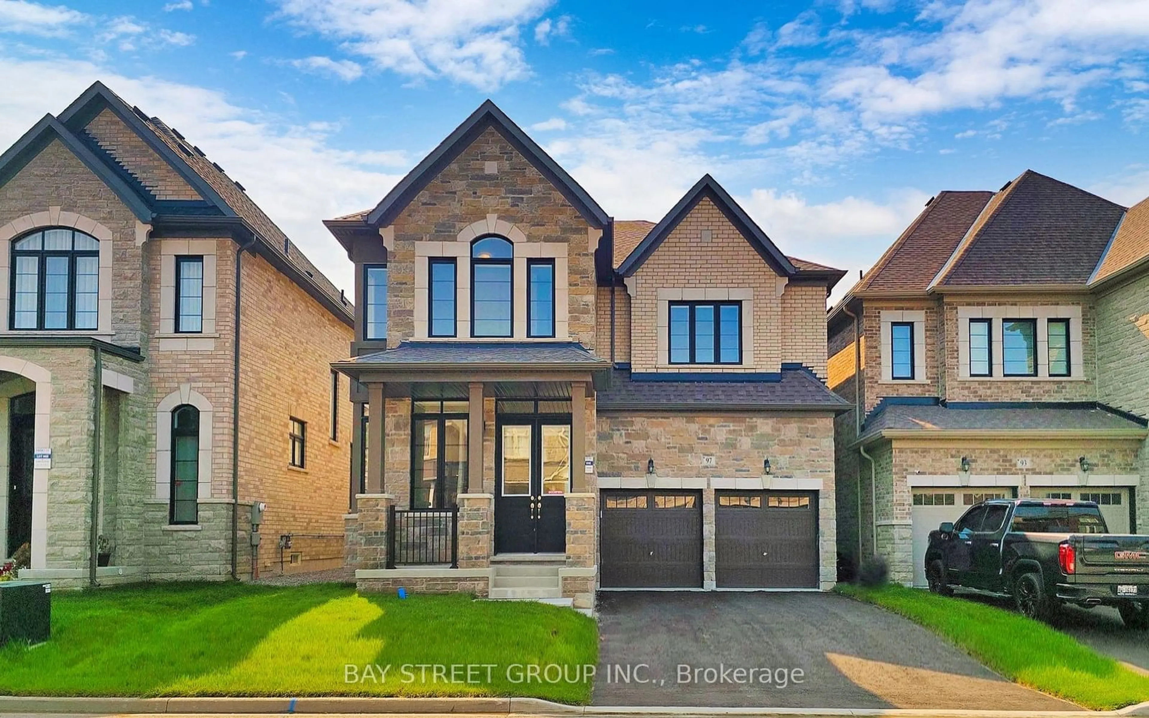 Home with brick exterior material for 97 Halldorson Ave, Aurora Ontario L4G 0C5