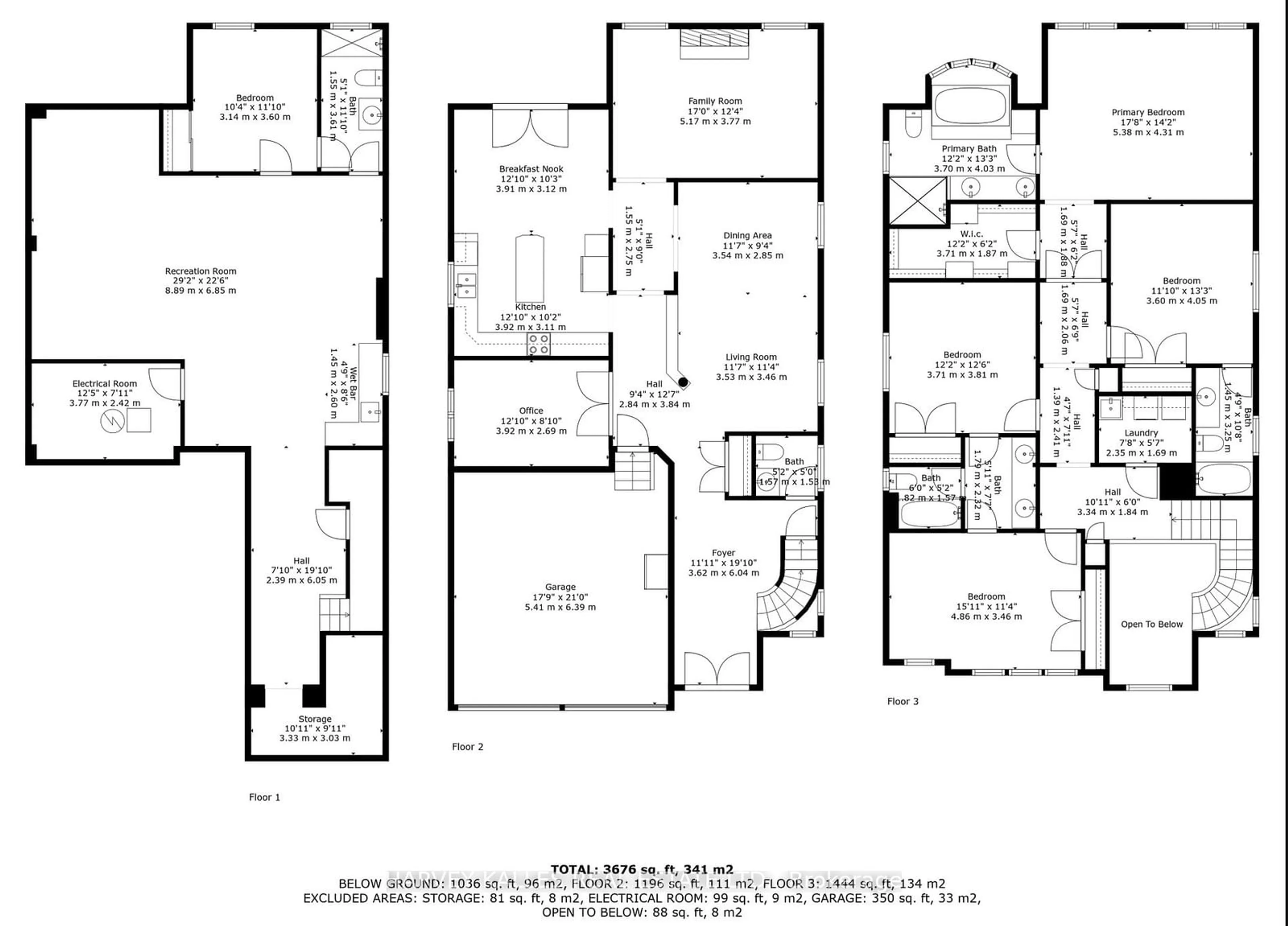 Floor plan for 65 Michael Fisher Ave, Vaughan Ontario L6A 0K9