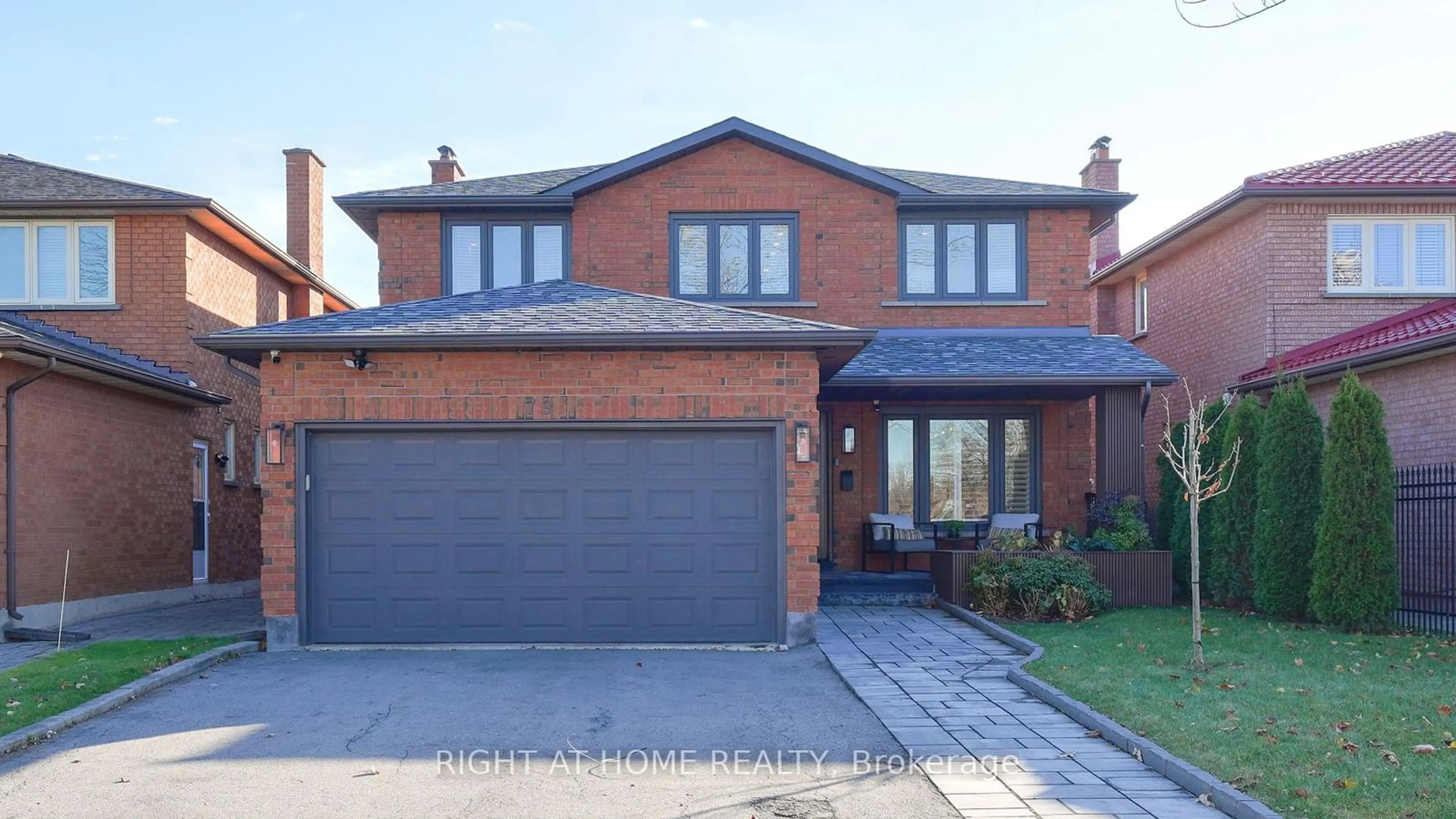 Home with brick exterior material for 79 Trevor St, Vaughan Ontario L4L 7S6