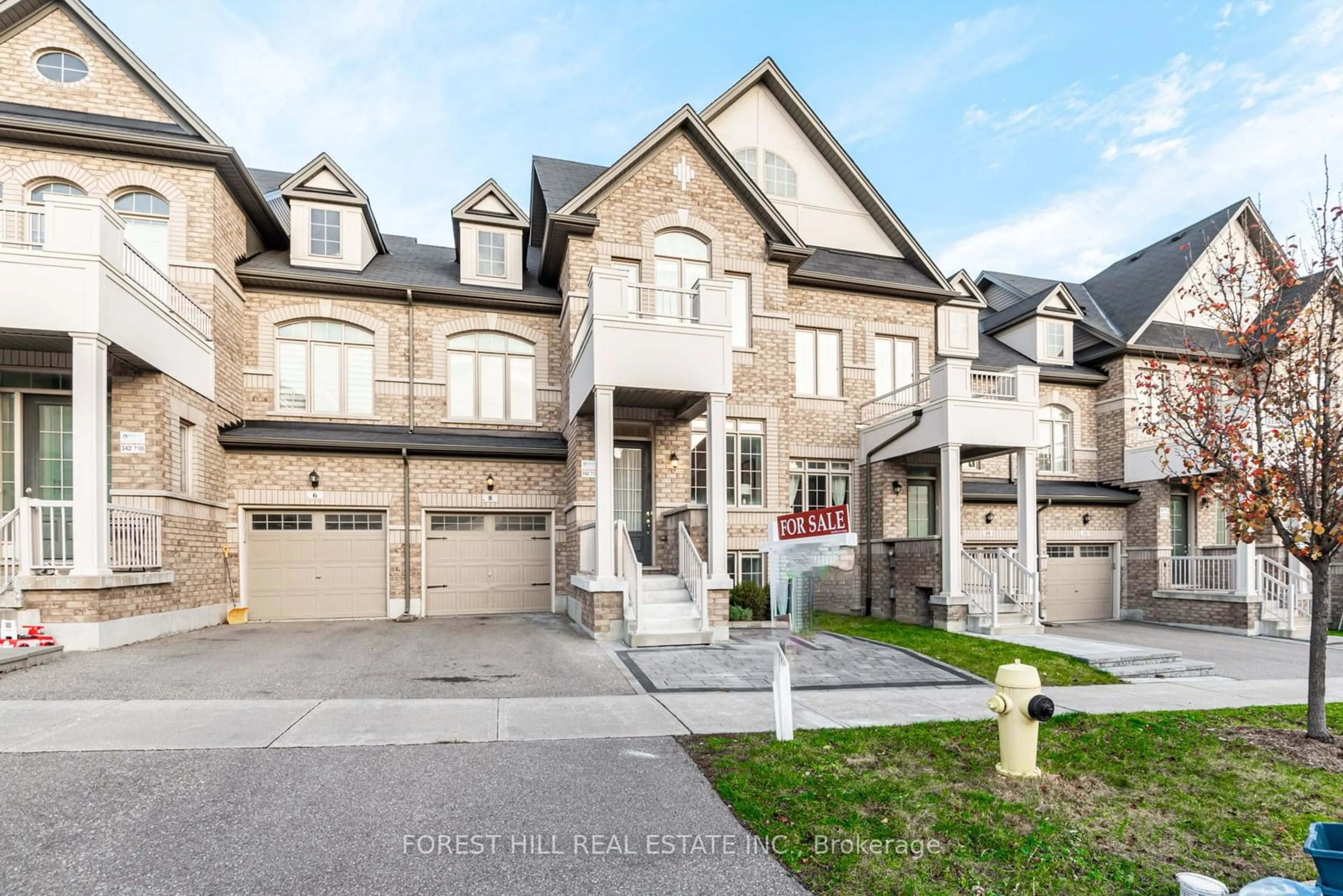 Home with brick exterior material for 8 Christian Ritter Dr, Markham Ontario L6C 0W1