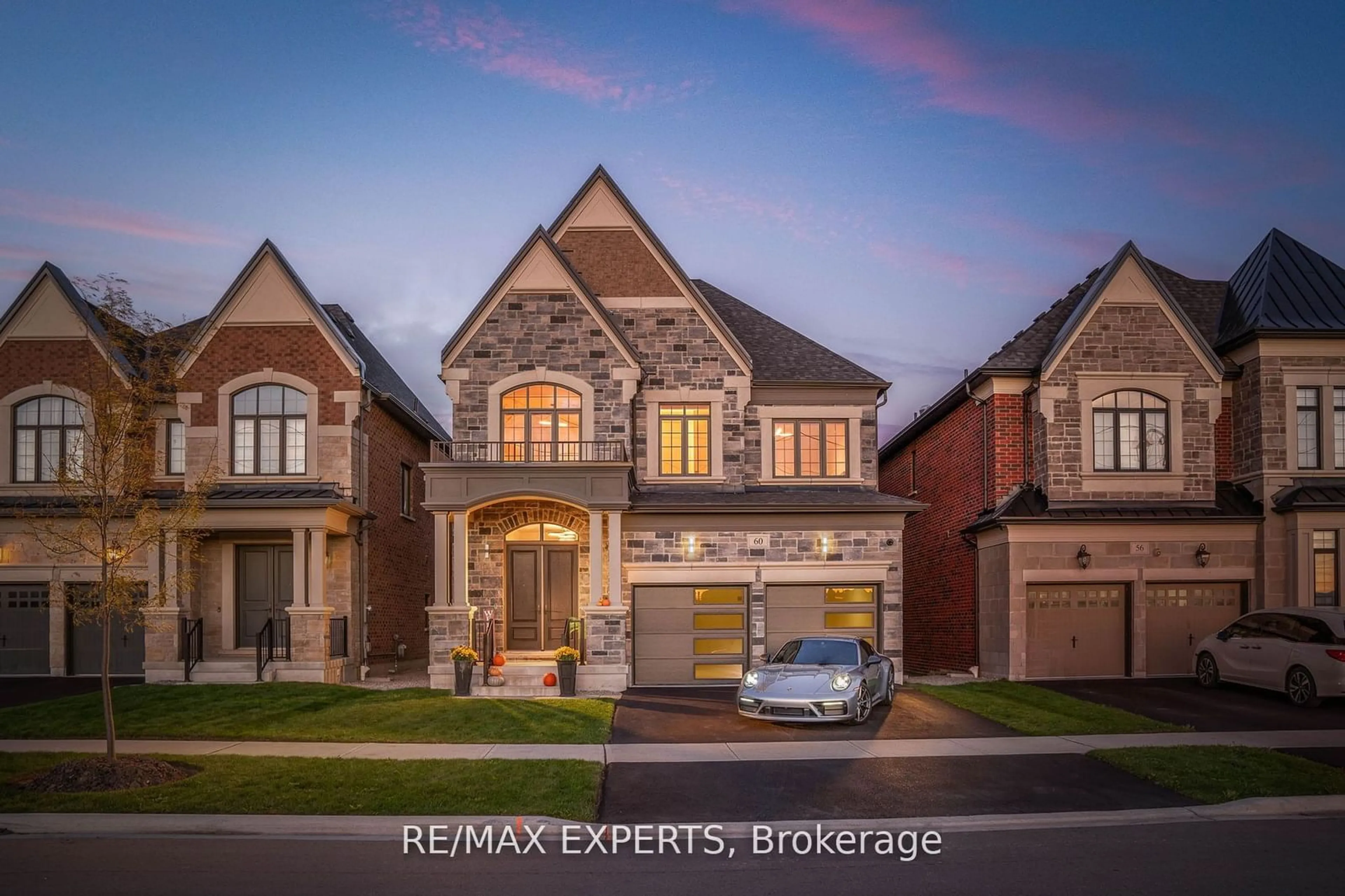 Home with brick exterior material for 60 Rosshaven Cres, Vaughan Ontario L4H 5C6