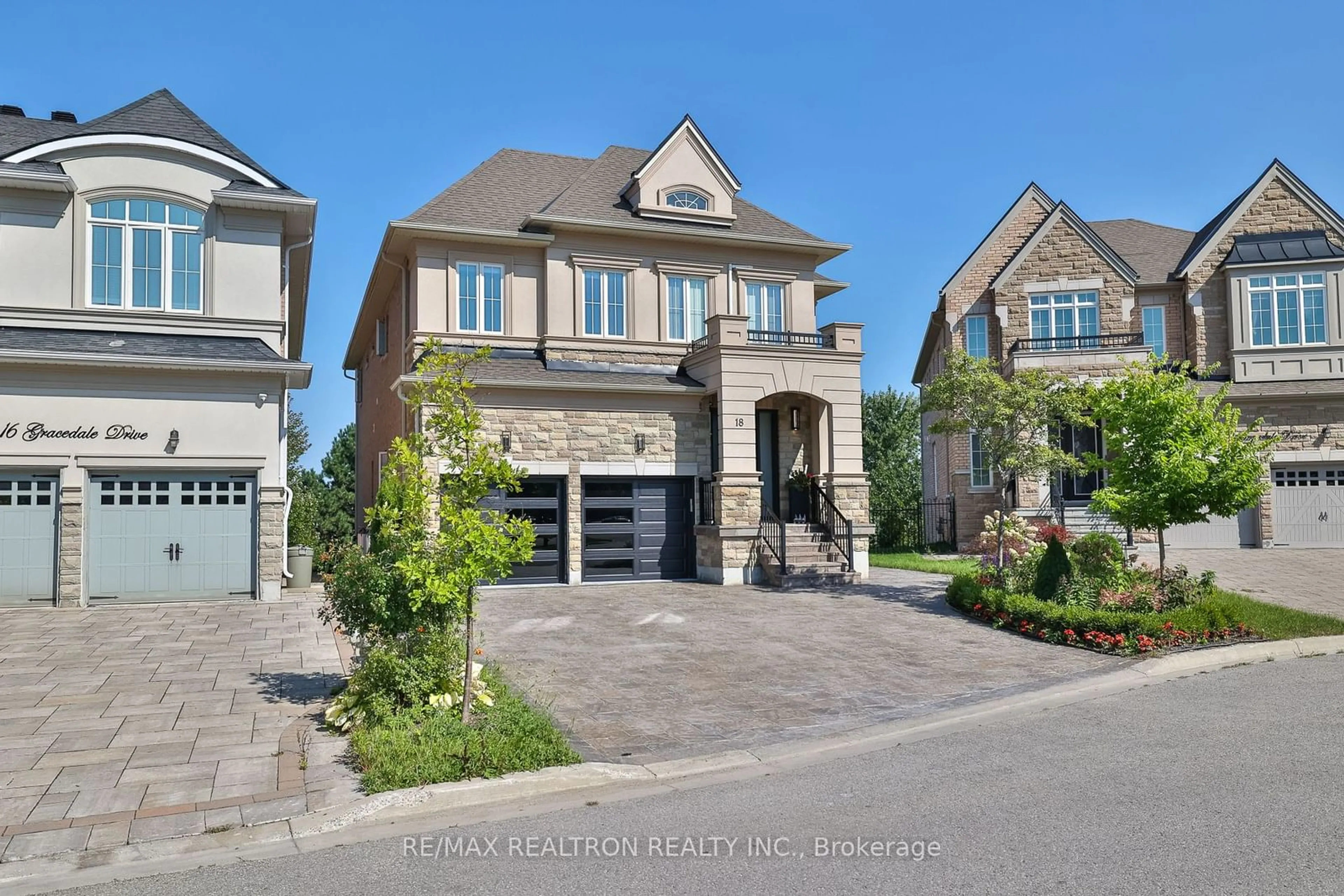 Home with brick exterior material for 18 Gracedale Dr, Richmond Hill Ontario L4C 0Y3