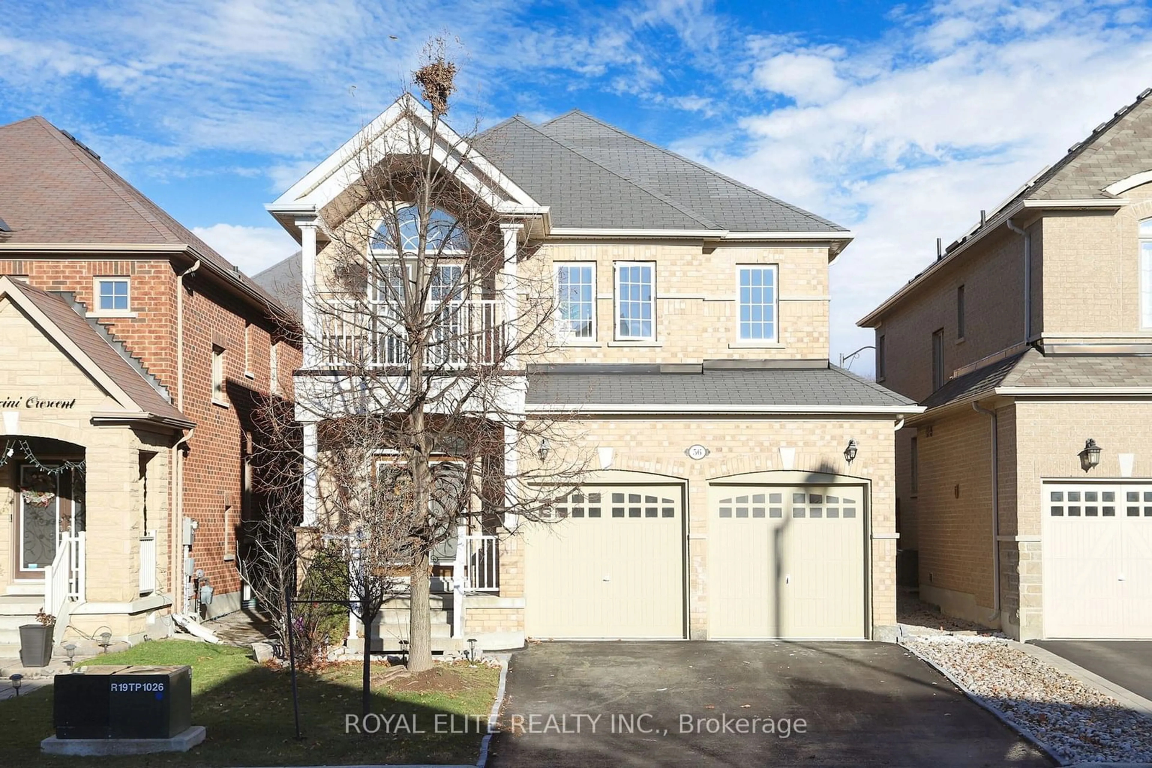 Frontside or backside of a home, the street view for 56 Mancini Cres, Richmond Hill Ontario L4E 0T1