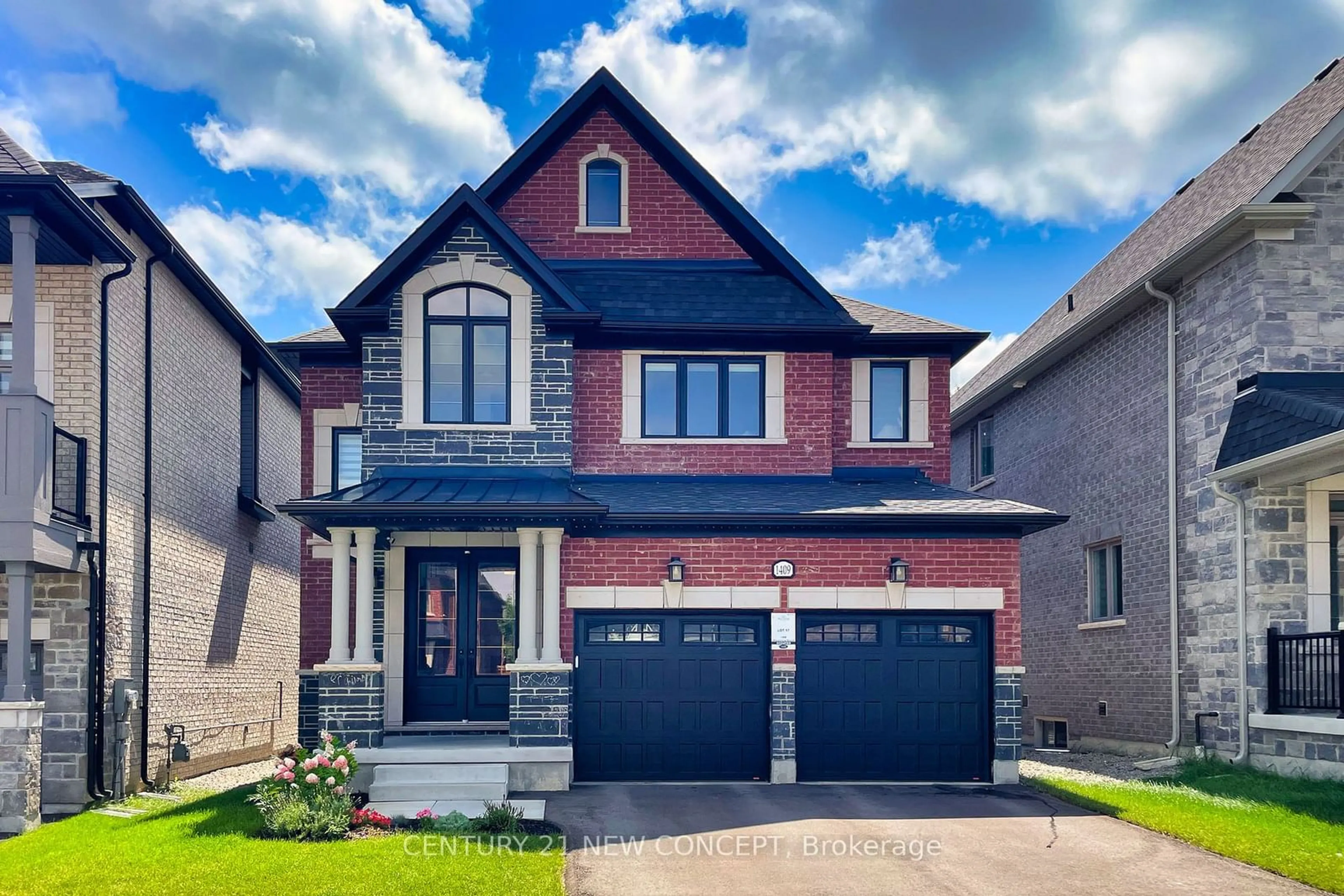 Home with brick exterior material for 1409 Blackmore St, Innisfil Ontario L9S 0P2