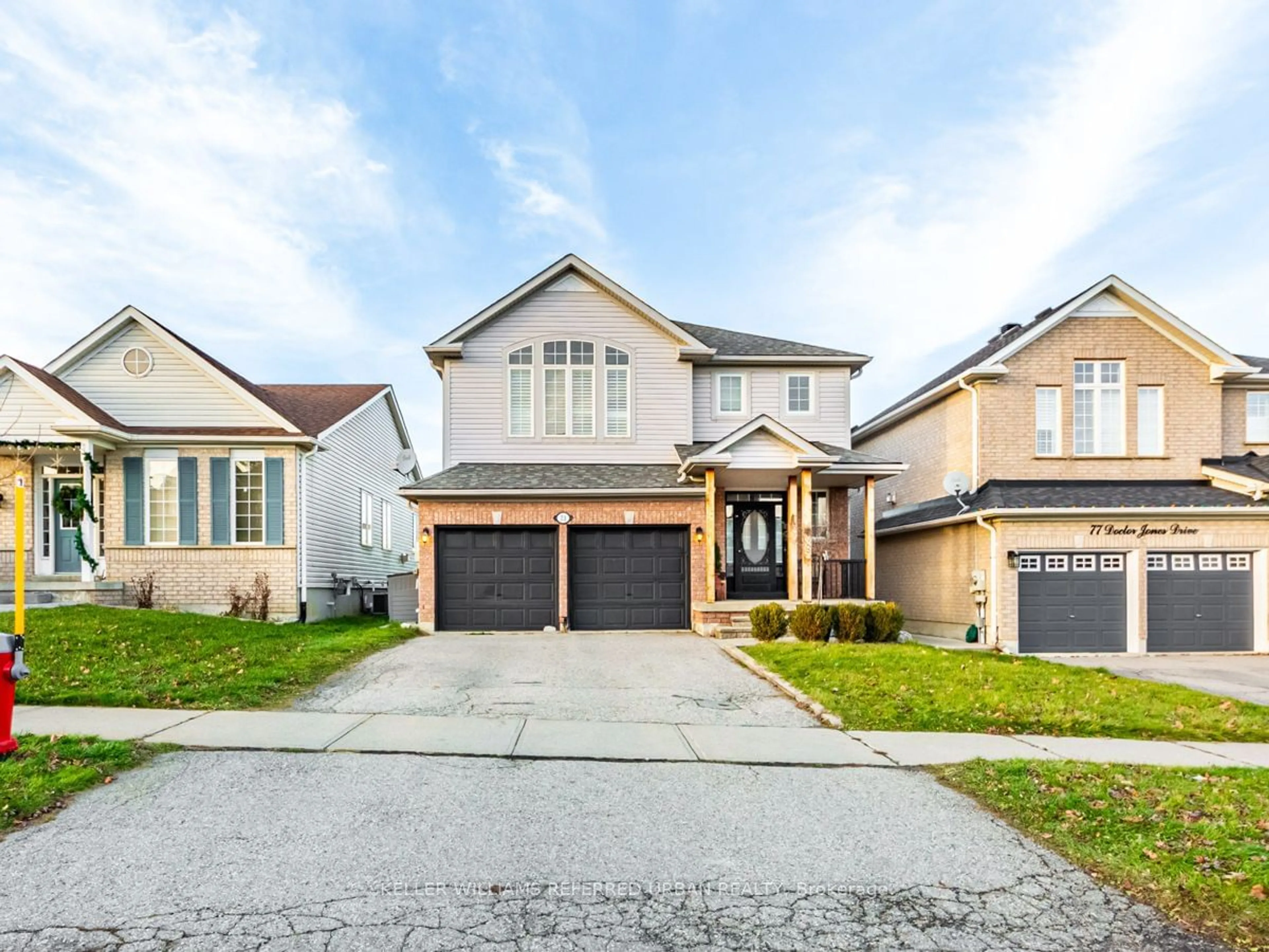 Frontside or backside of a home, the street view for 73 Dr. Jones Dr, King Ontario L0G 1T0