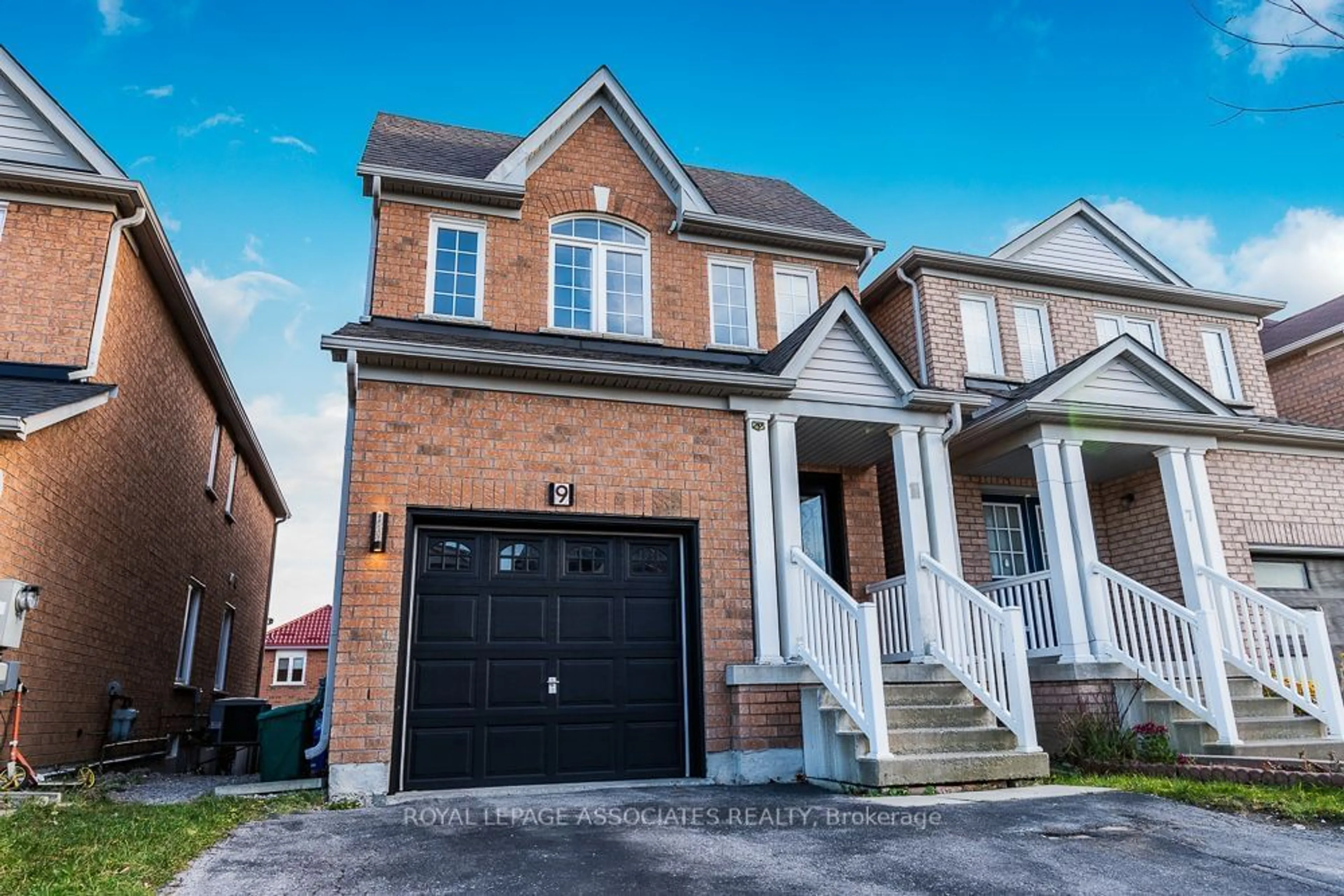 Home with brick exterior material for 9 Charles Brown Rd, Markham Ontario L3S 4T3