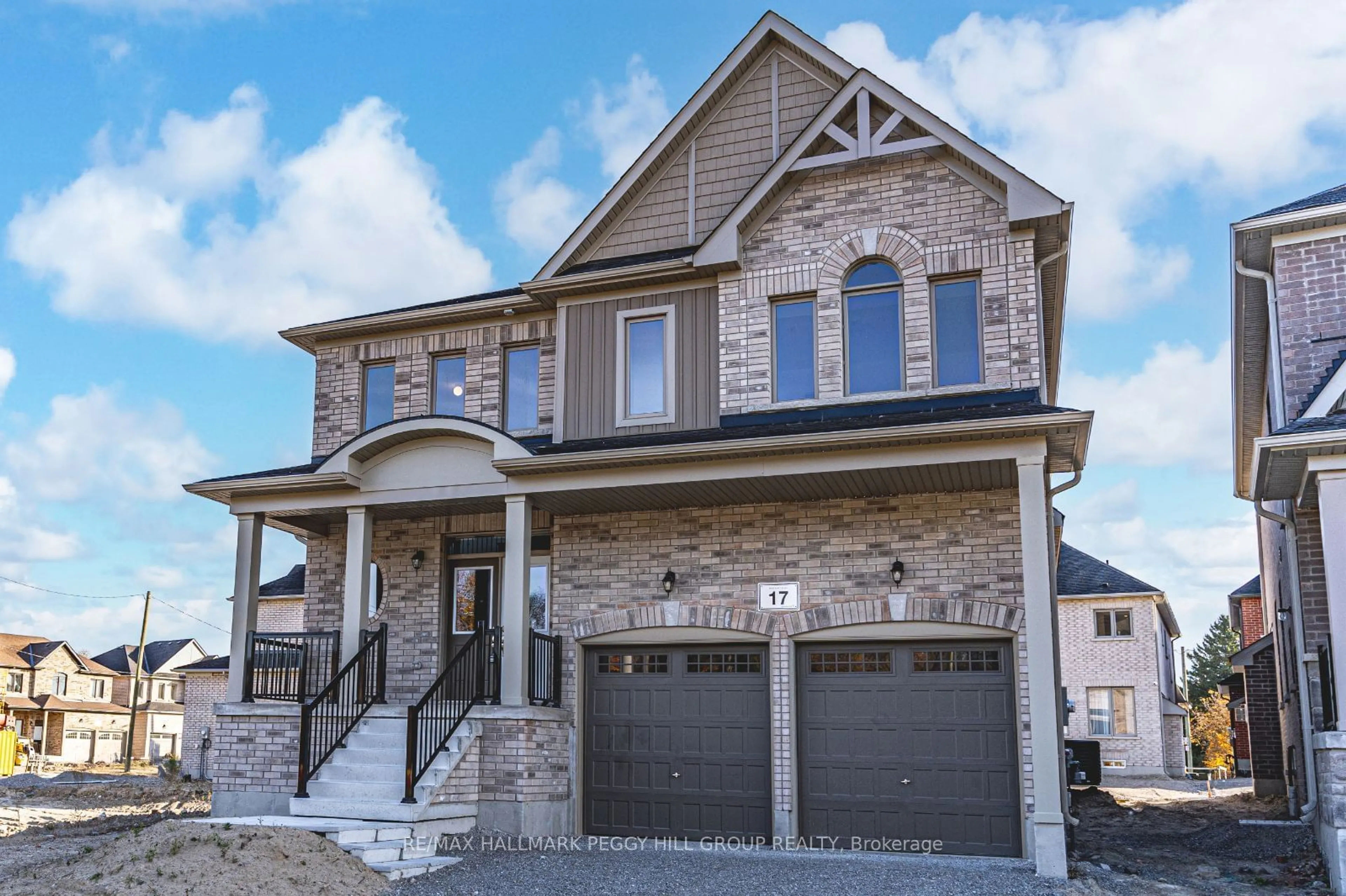 Home with brick exterior material for 17 Baycroft Blvd, Essa Ontario L3W 0L7