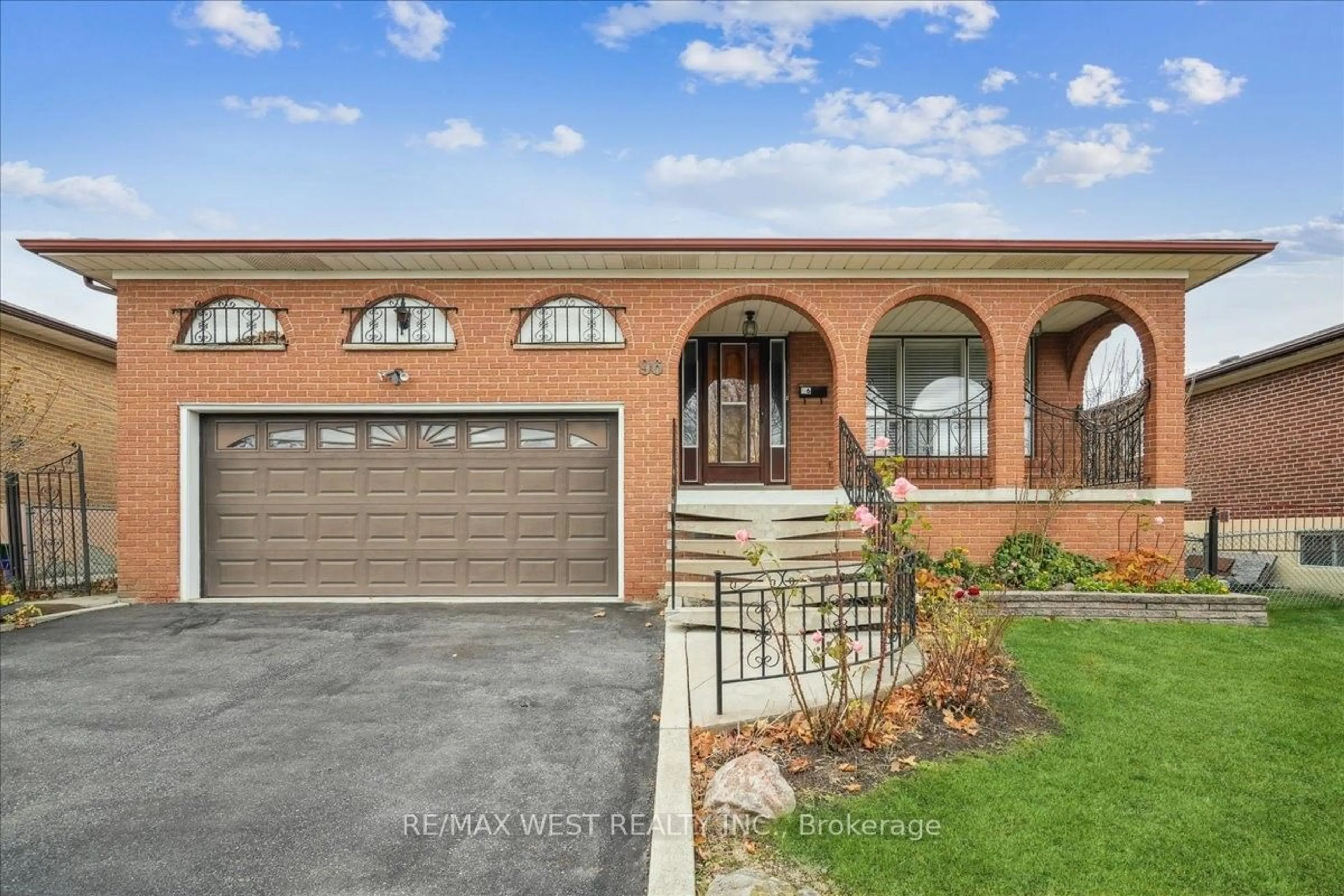 Home with brick exterior material for 96 Harris Cres, Vaughan Ontario L4L 1R9