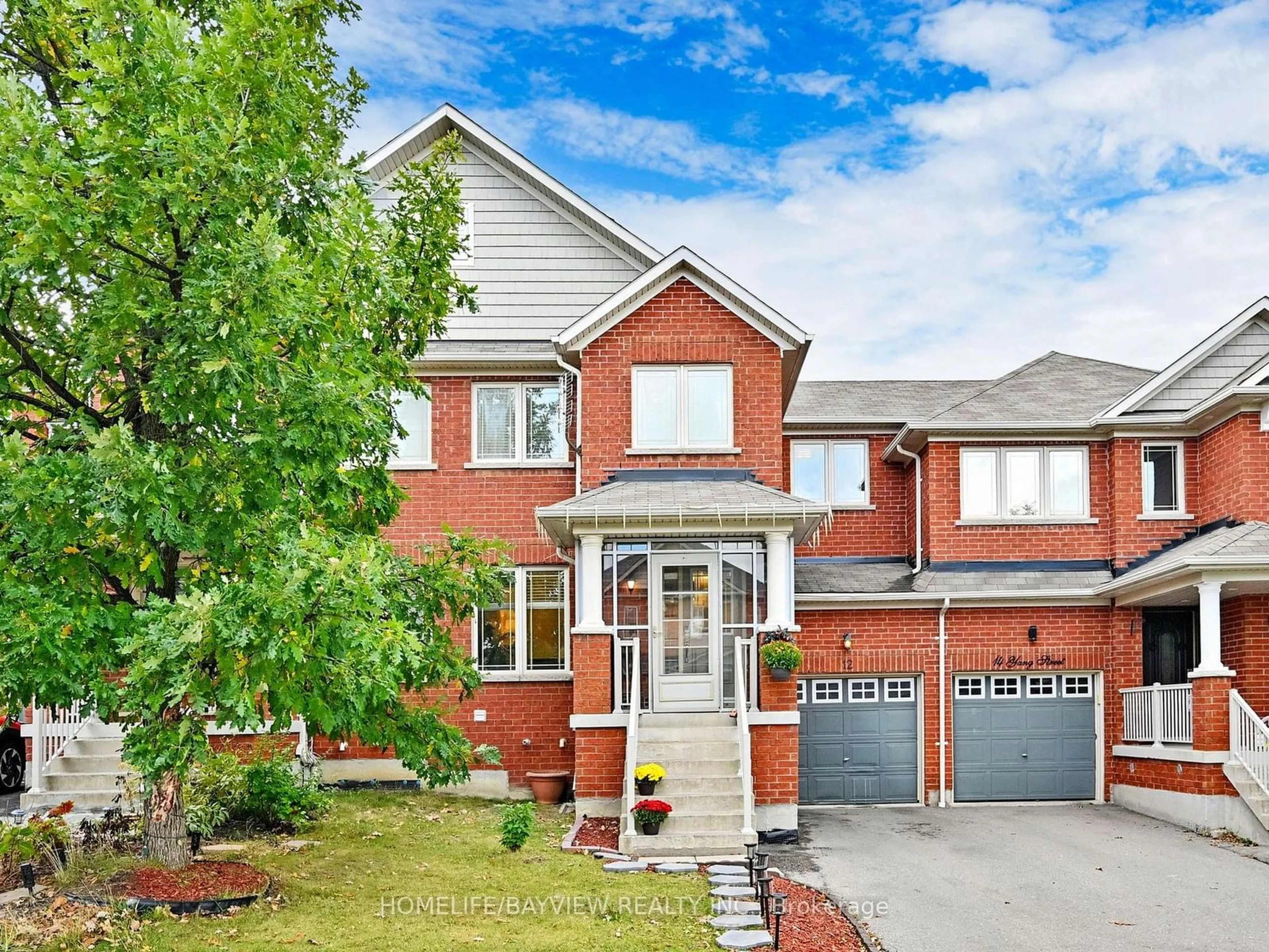 Home with brick exterior material for 12 Yang St, Richmond Hill Ontario L4E 0M6