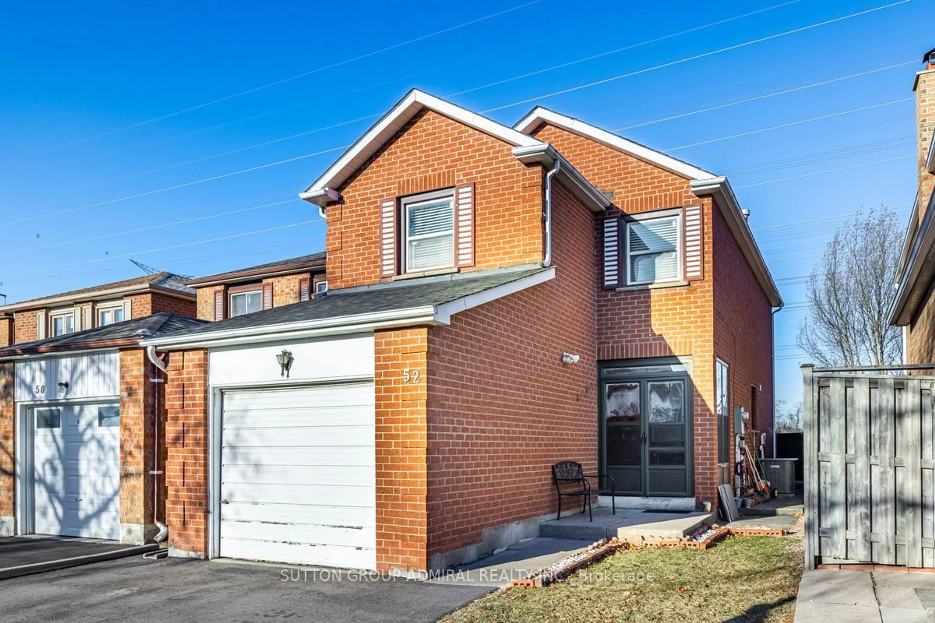 Home with brick exterior material, street for 52 New Seabury Dr, Vaughan Ontario L4K 2B8