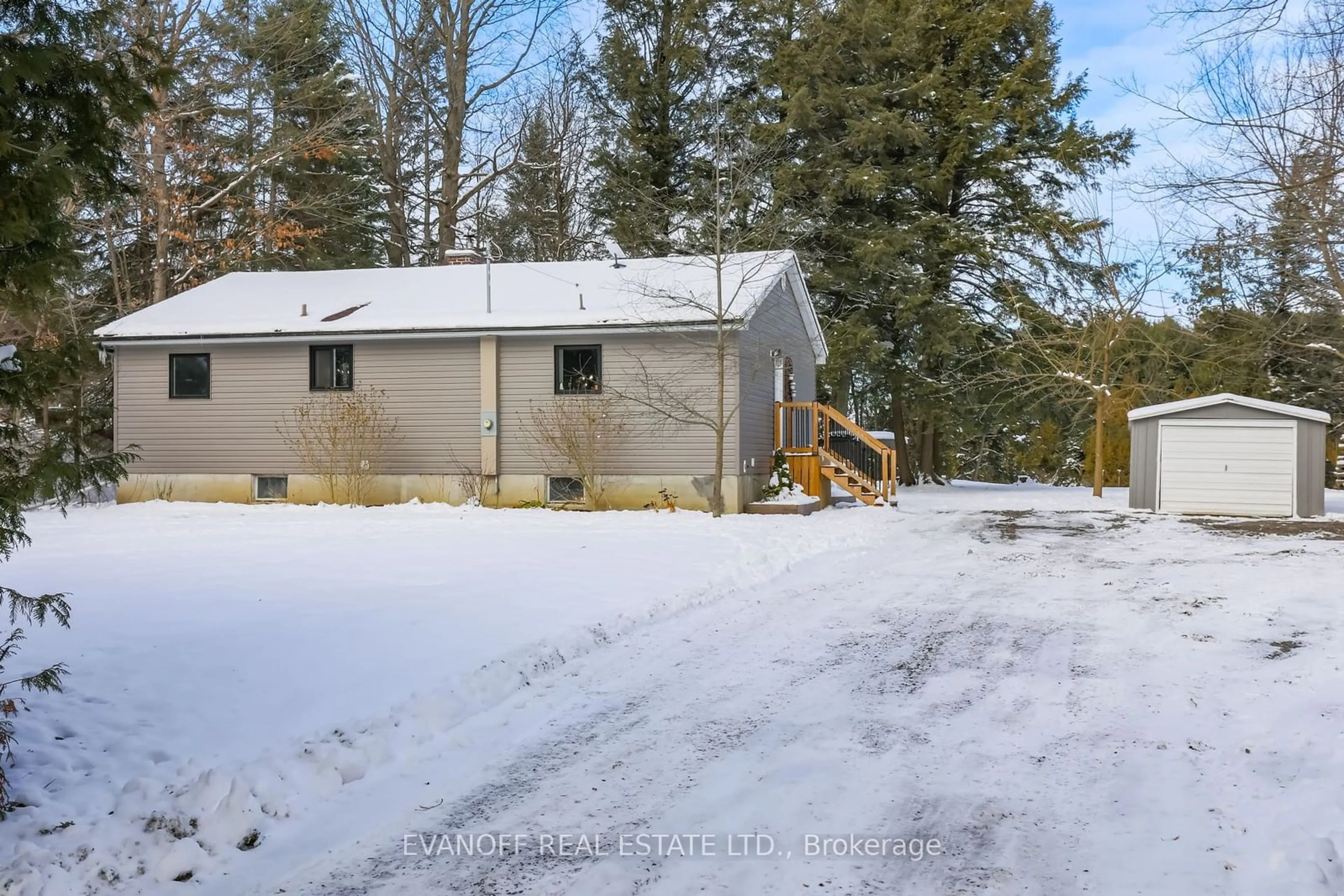 Frontside or backside of a home, cottage for 71 Ball Ave, Brock Ontario L0K 1A0