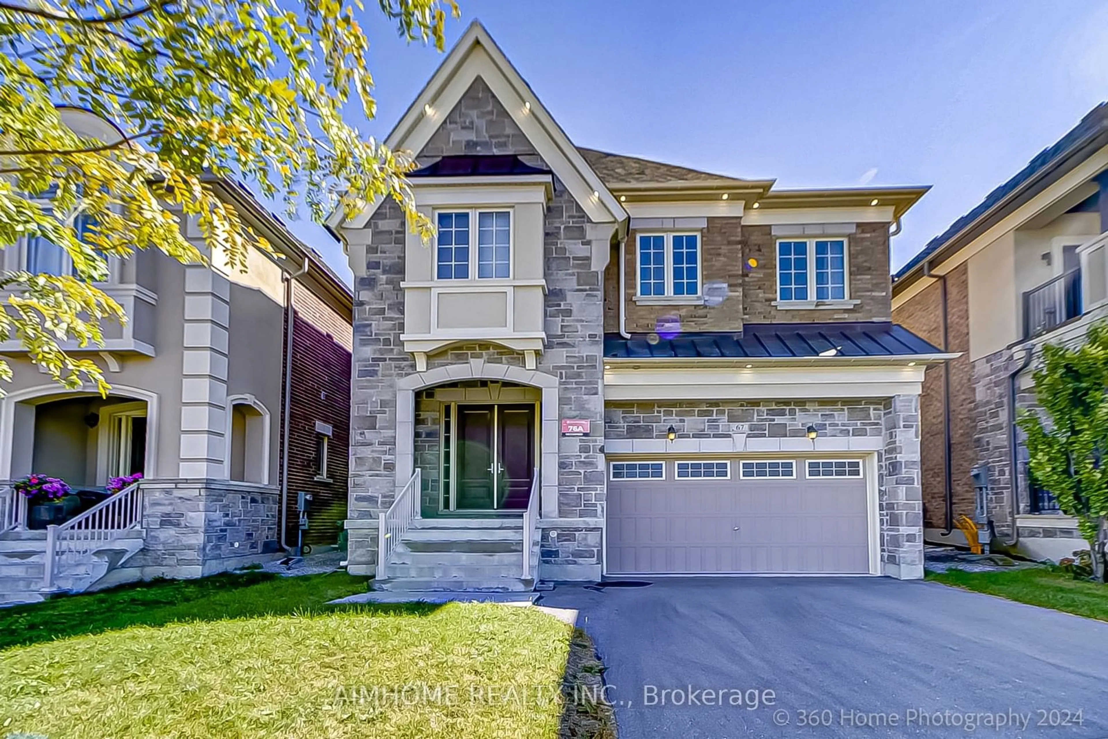 Home with brick exterior material for 67 Menotti Dr, Richmond Hill Ontario L4E 1G7