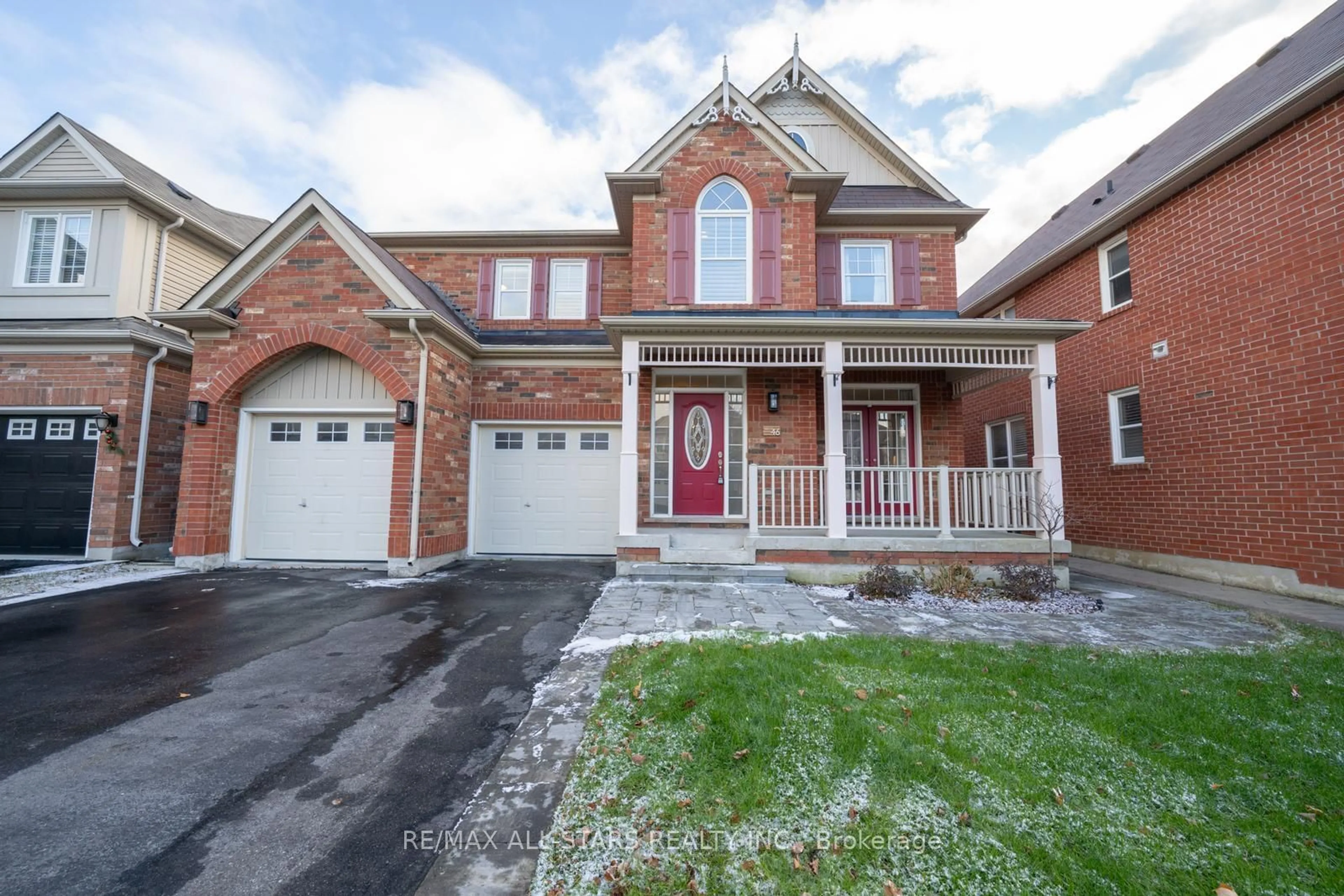 Home with brick exterior material for 46 Dannor Ave, Whitchurch-Stouffville Ontario L4A 0V6