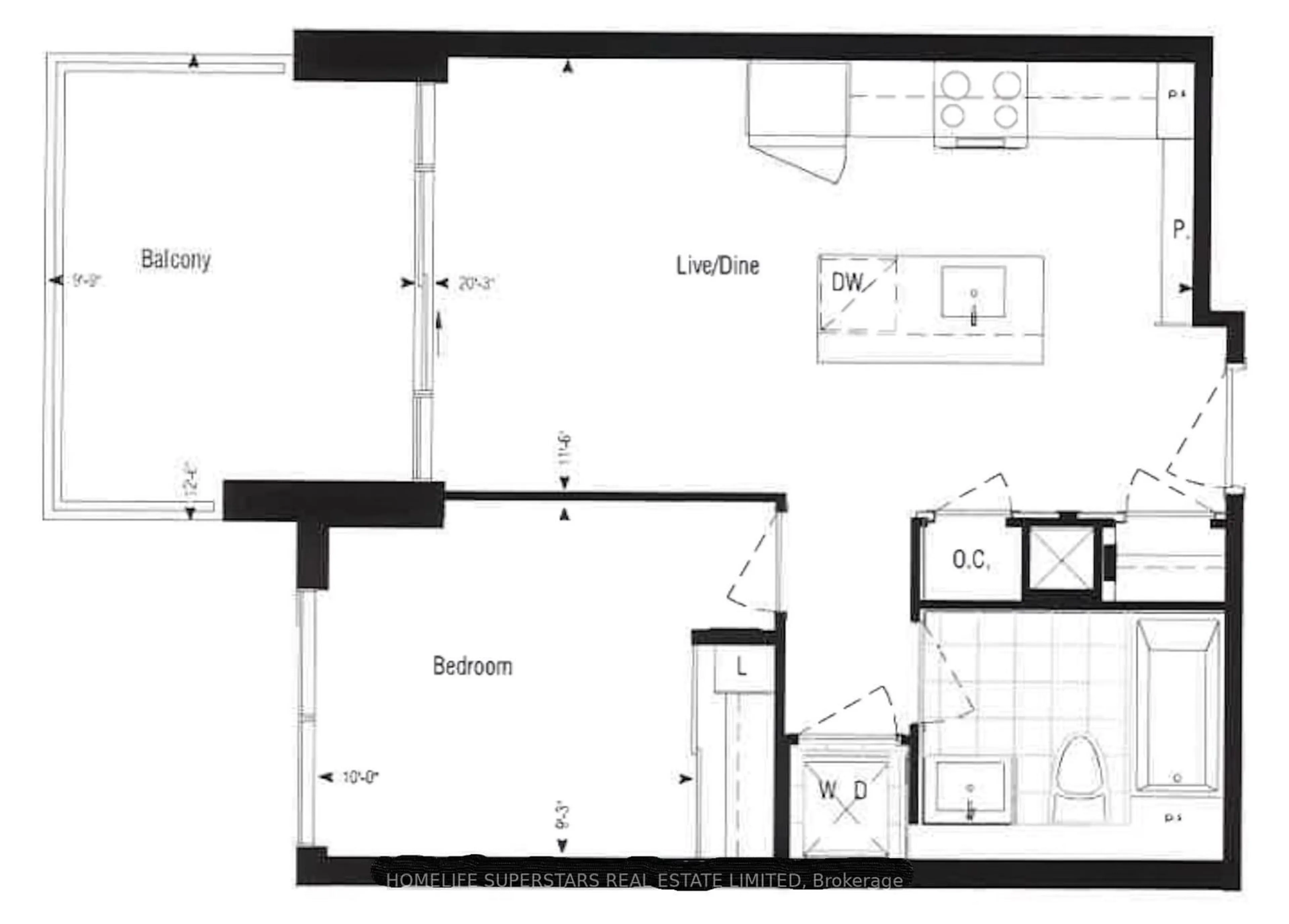 Floor plan for 415 Sea Ray Ave #324, Innisfil Ontario L9S 0R5