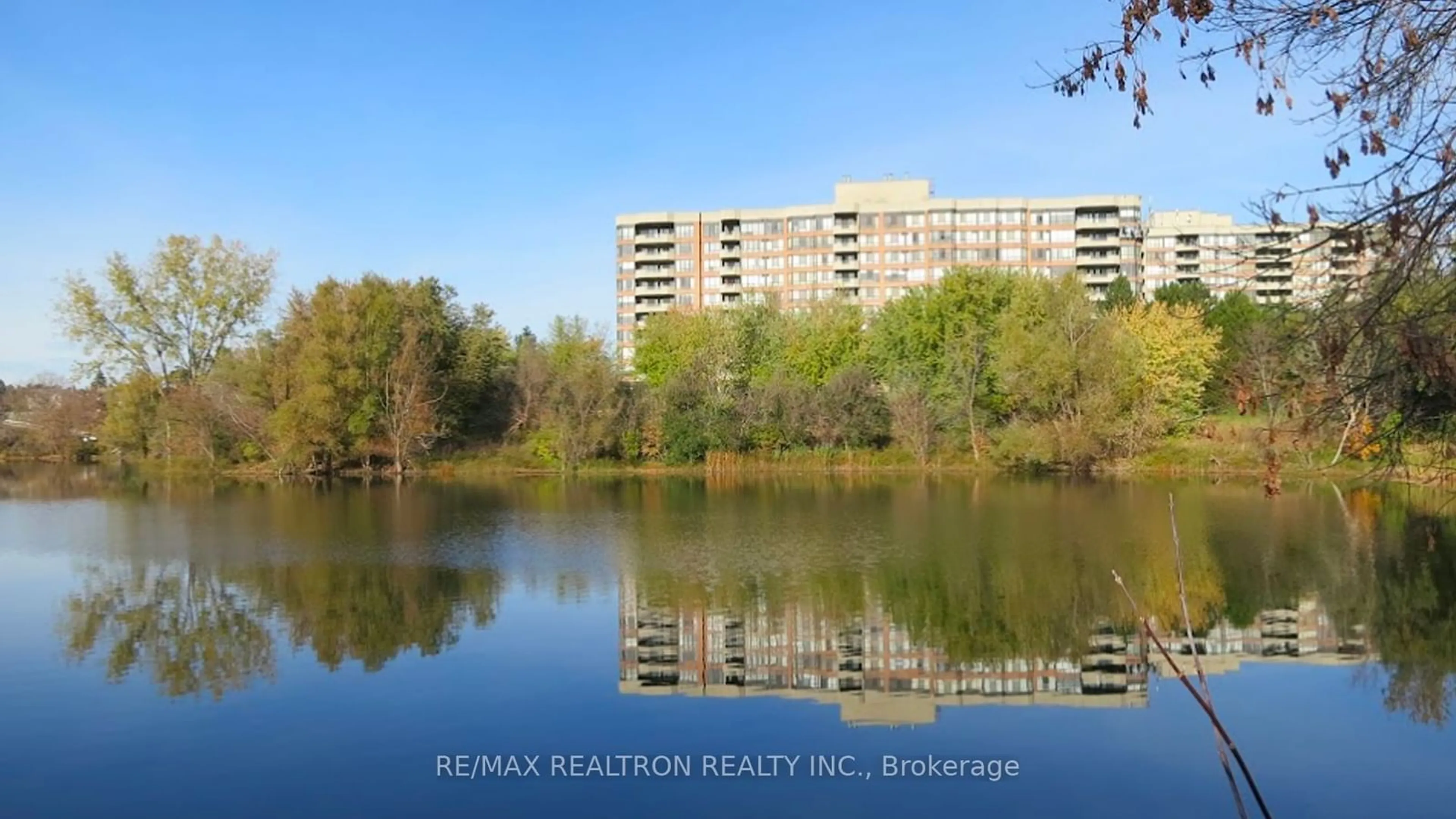 A pic from exterior of the house or condo, the view of lake or river for 610 Bullock Dr #1015, Markham Ontario L3R 0G1