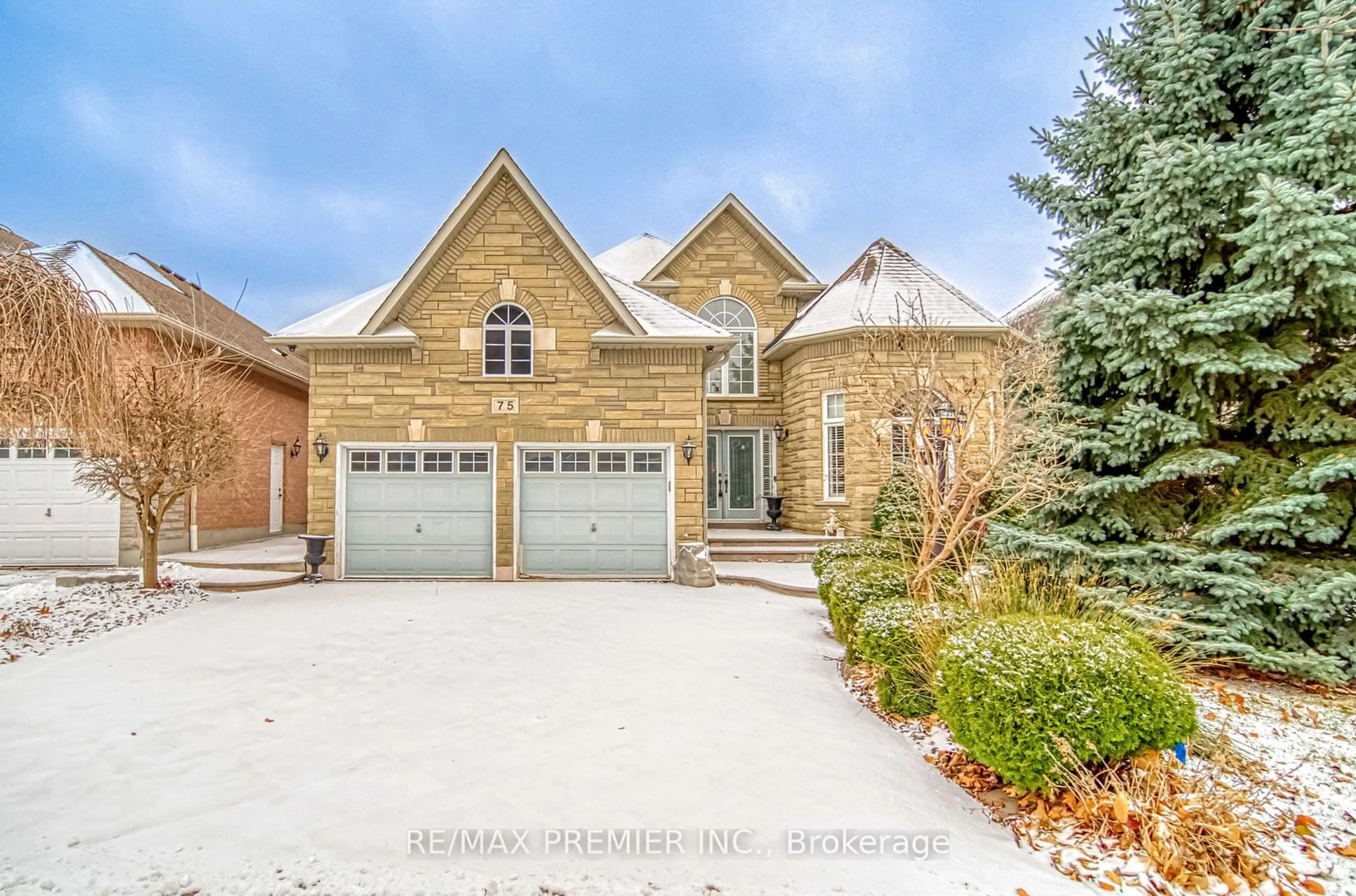 Home with brick exterior material for 75 Avdell Ave, Vaughan Ontario L4H 2V3