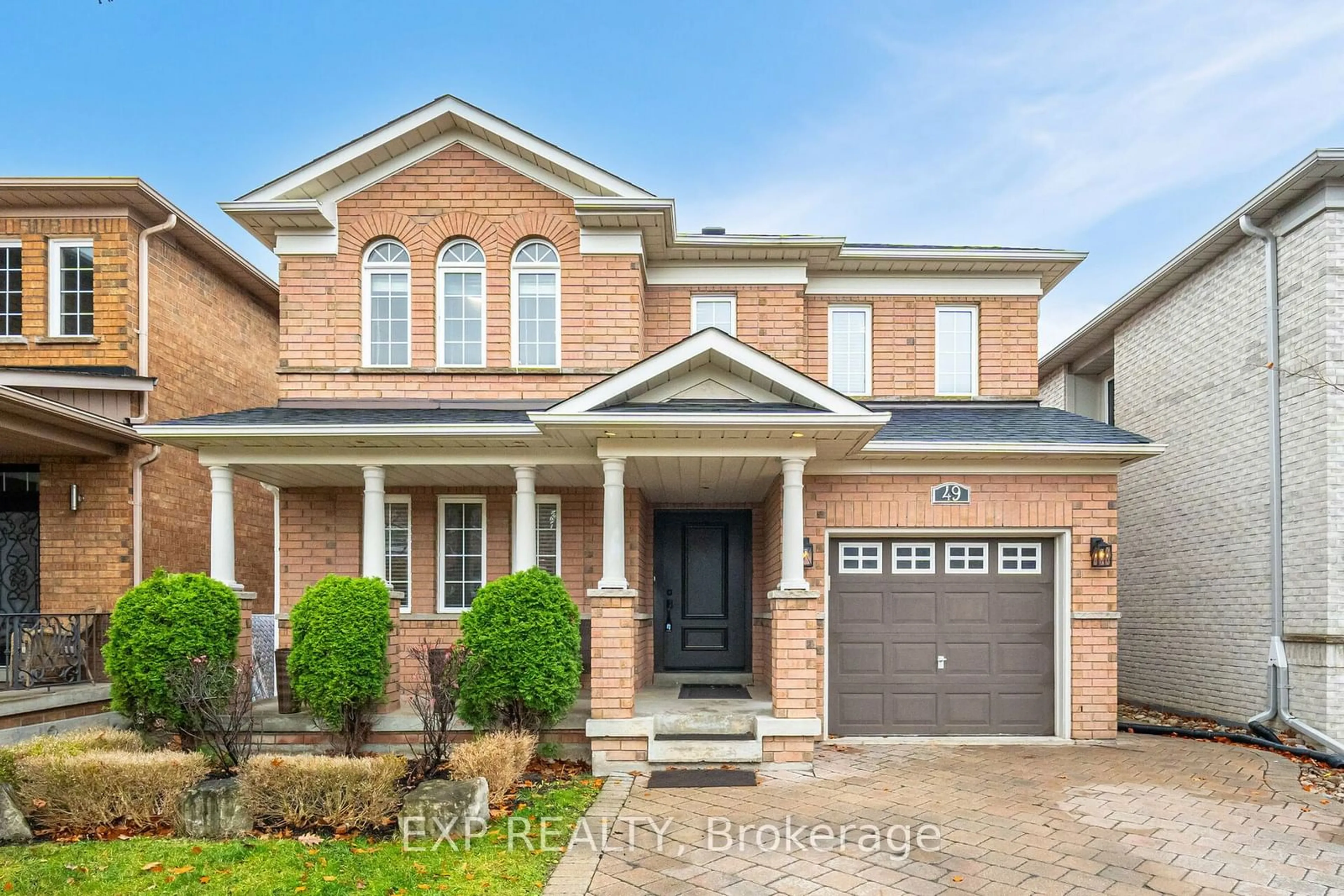 Home with brick exterior material for 49 Skylark Dr, Vaughan Ontario L4H 2C3