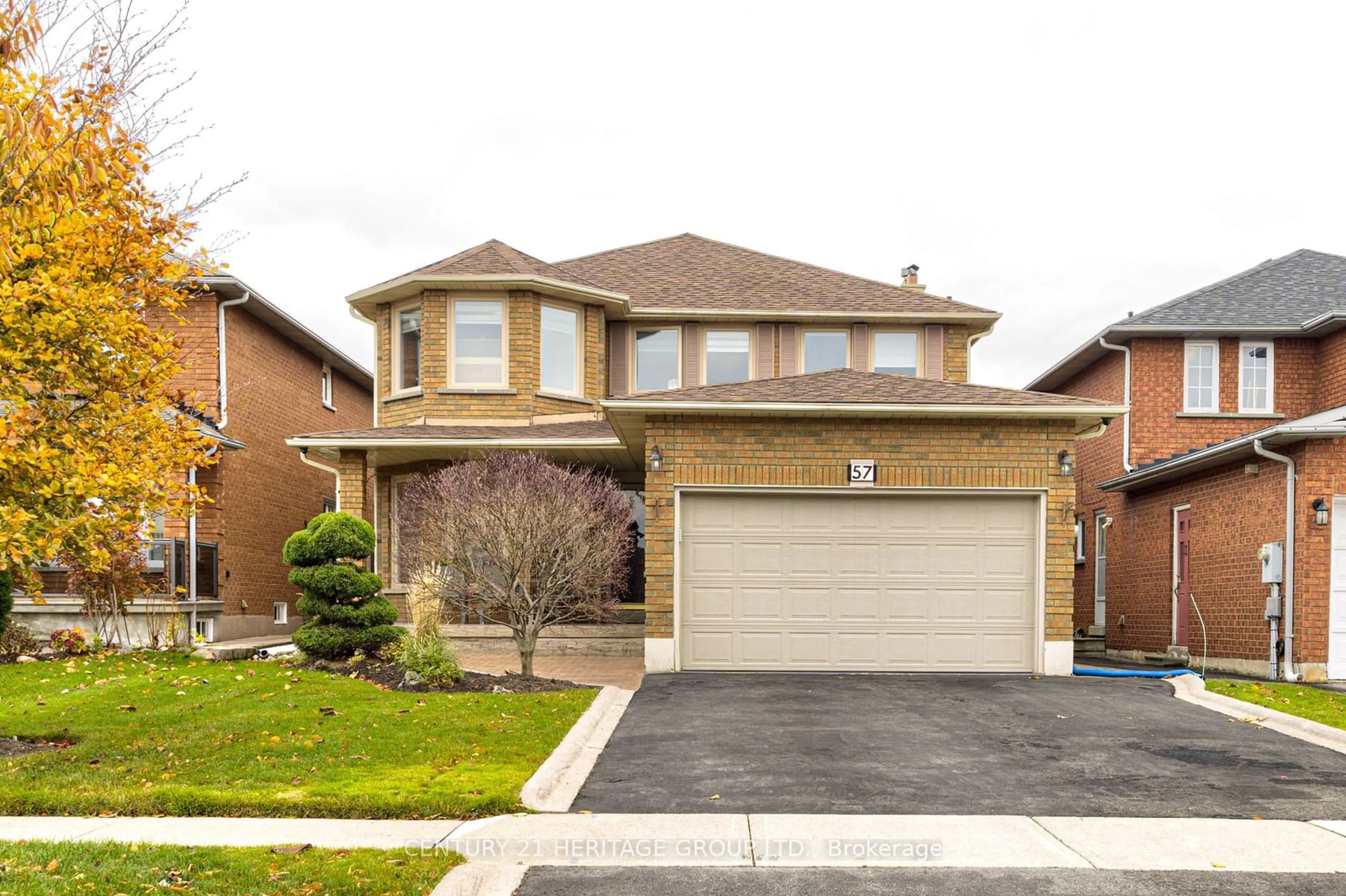 Home with brick exterior material for 57 Embassy Dr, Vaughan Ontario L4L 5B2