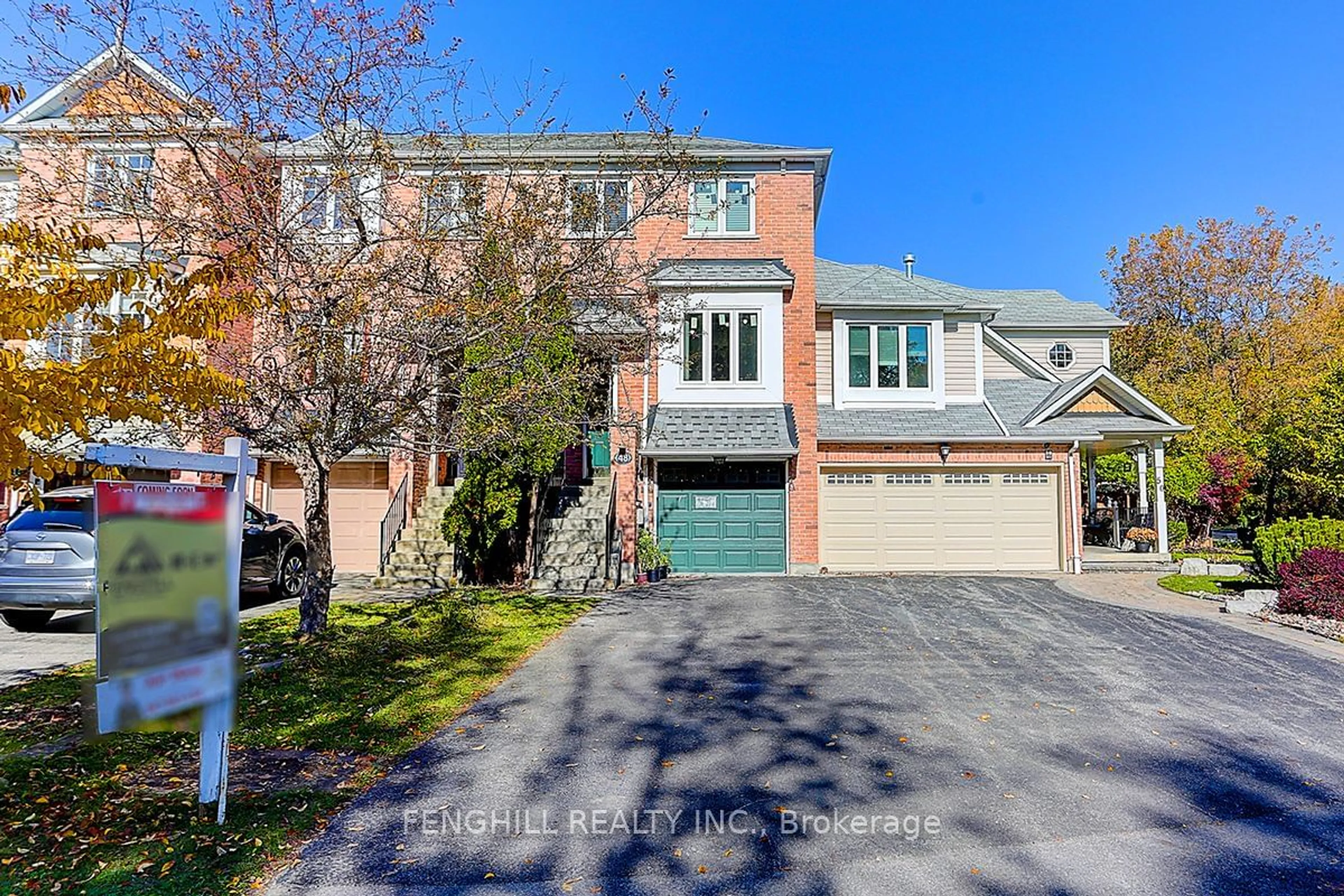 A pic from exterior of the house or condo, the street view for 48 Charlotte Angliss Rd, Markham Ontario L3P 7W6