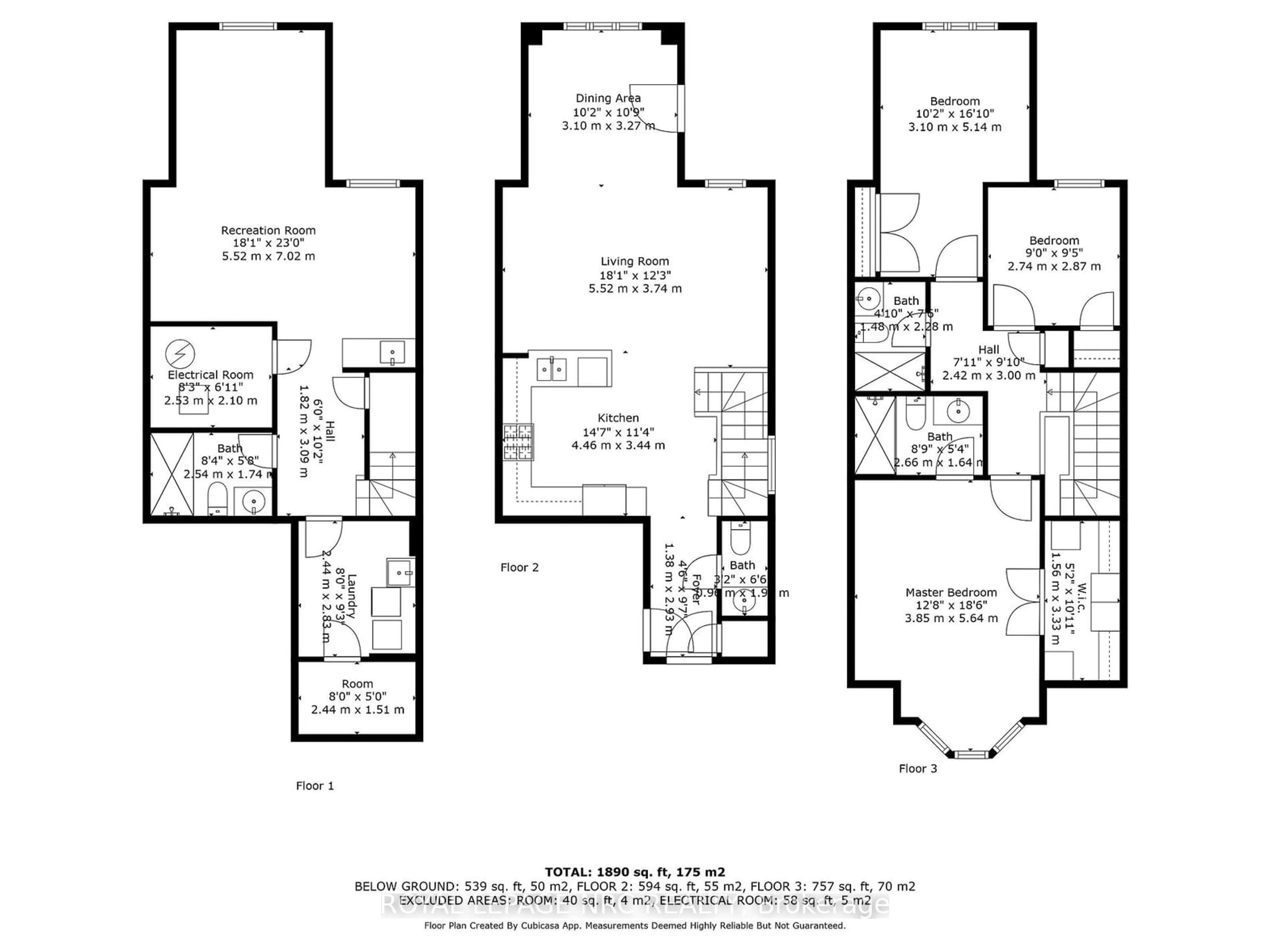 Floor plan for 174 Walker Blvd, New Tecumseth Ontario L9R 0R3