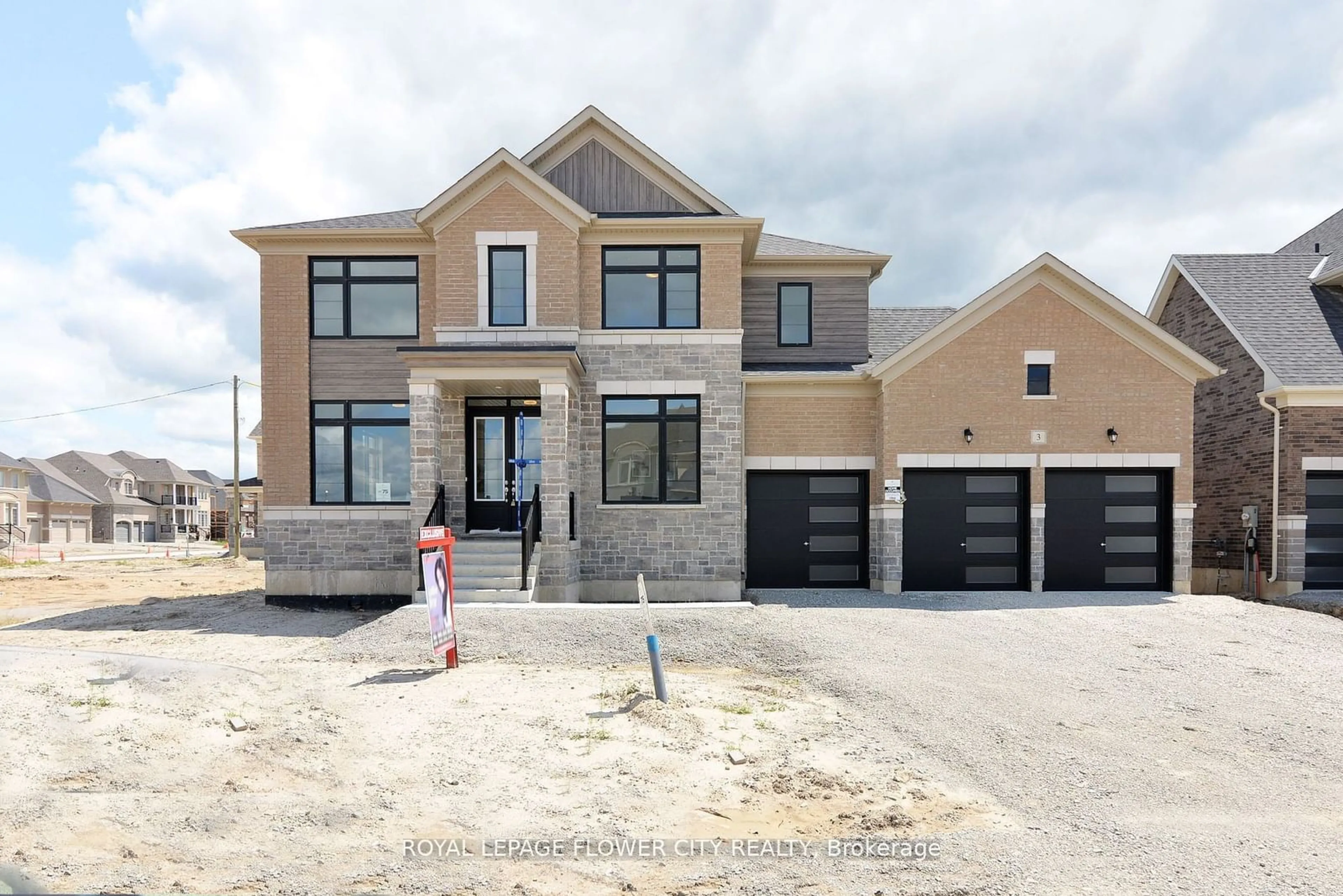 Home with brick exterior material, street for 3 Bellflower Cres, Adjala-Tosorontio Ontario L0G 1W0