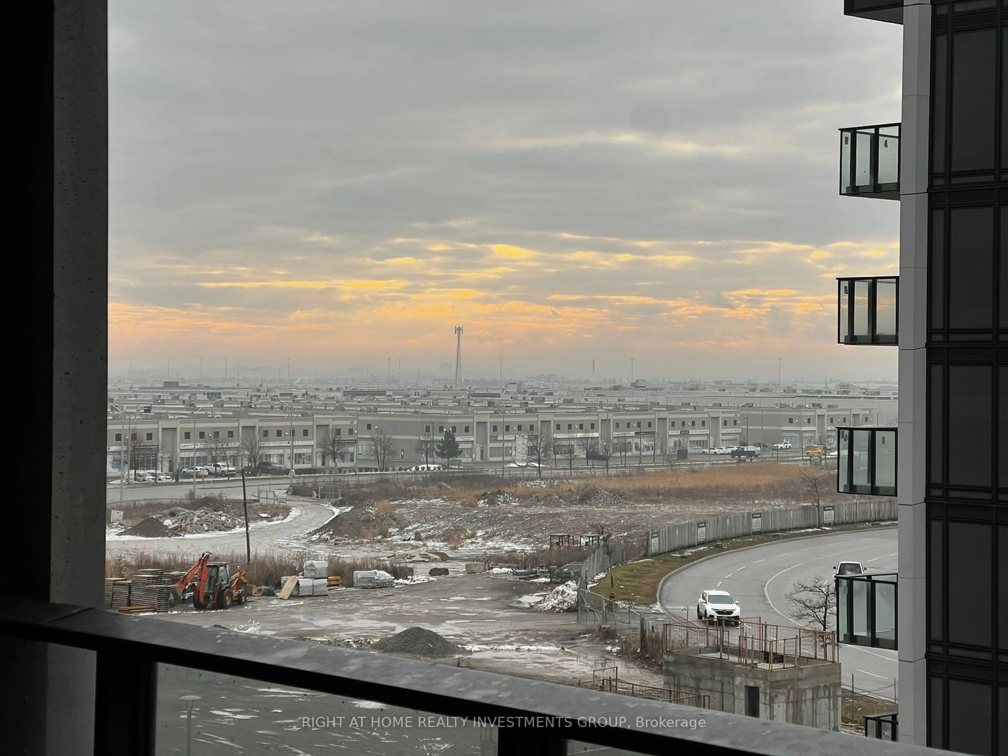 Balcony in the apartment, city buildings view from balcony for 8960 Jane St #401, Vaughan Ontario L4K 2M9