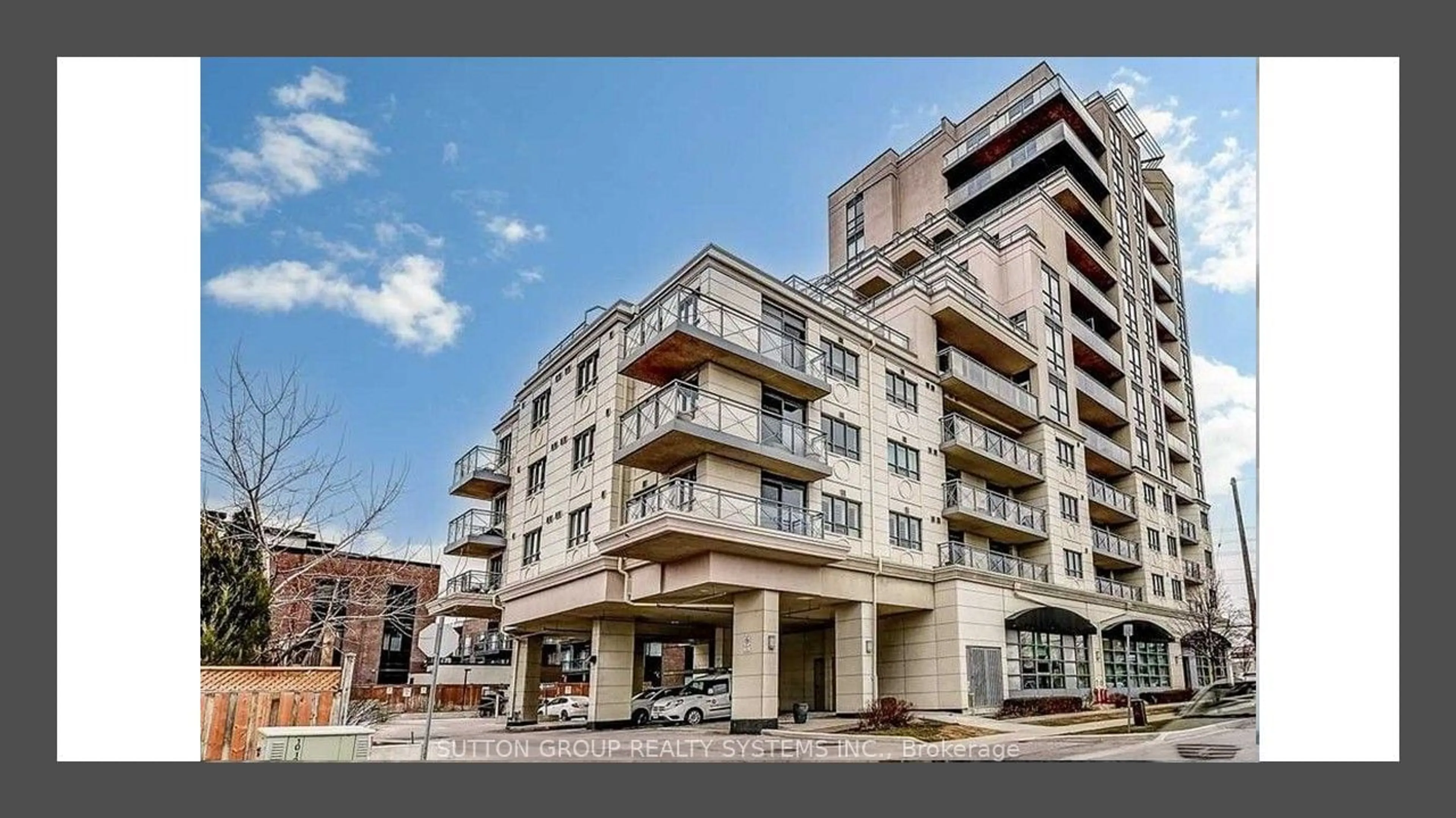 A pic from exterior of the house or condo, the front or back of building for 7730 Kipling Ave #1009, Vaughan Ontario L4L 1Y9