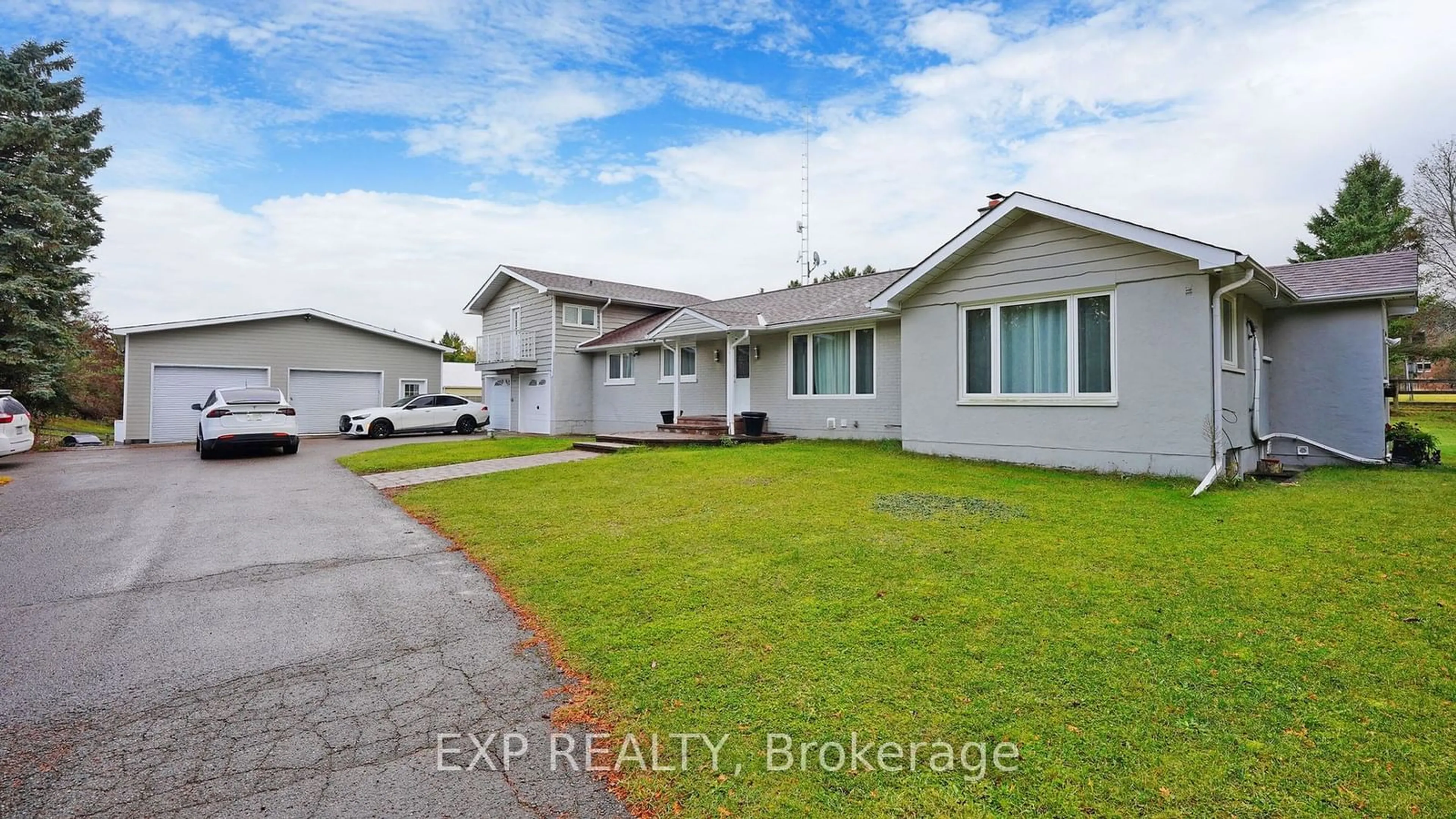 Frontside or backside of a home, the fenced backyard for 3125 Vandorf Sdrd, Whitchurch-Stouffville Ontario L4A 7X5