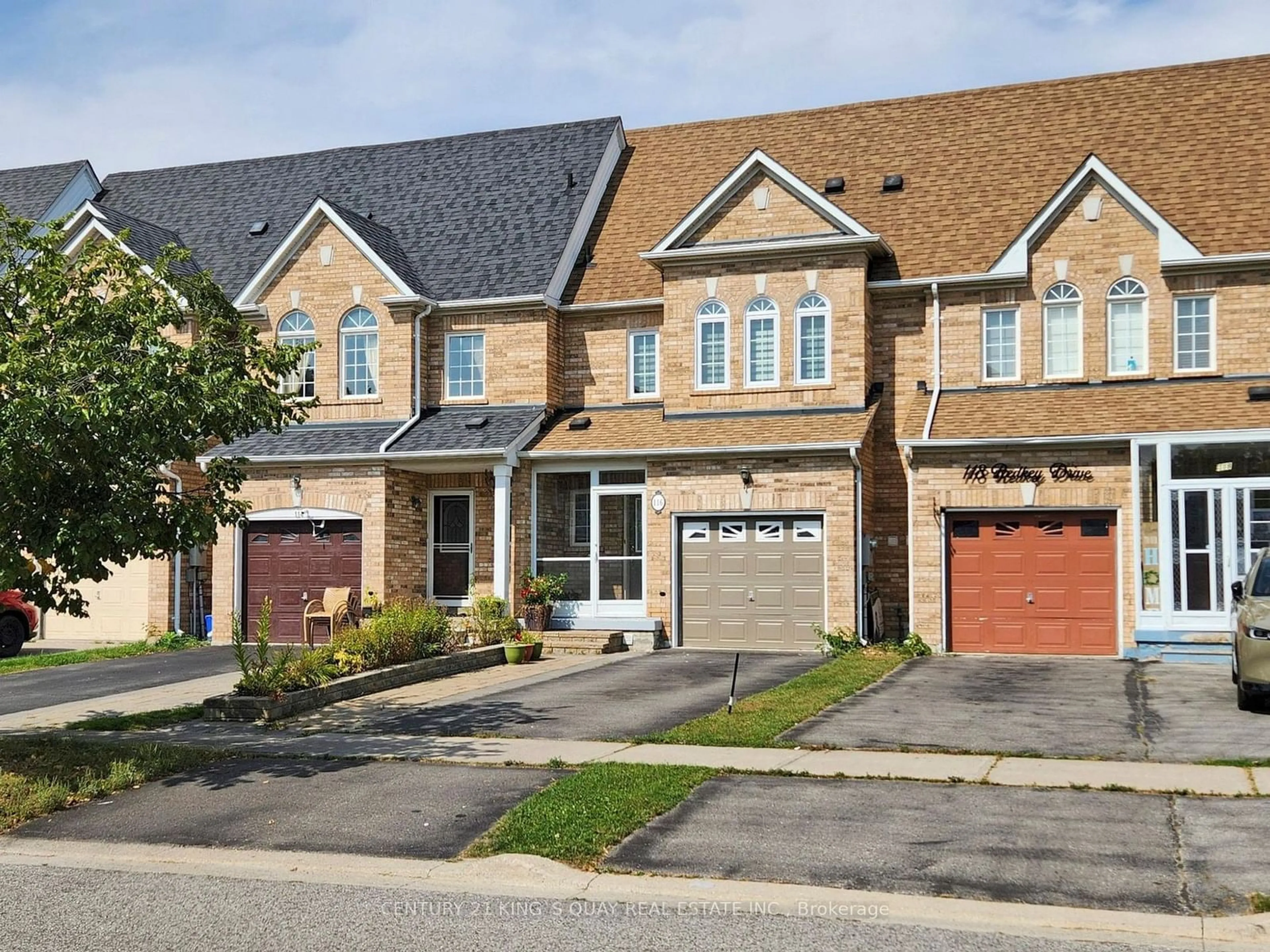 Home with brick exterior material, street for 116 Redkey Dr, Markham Ontario L3S 4R6