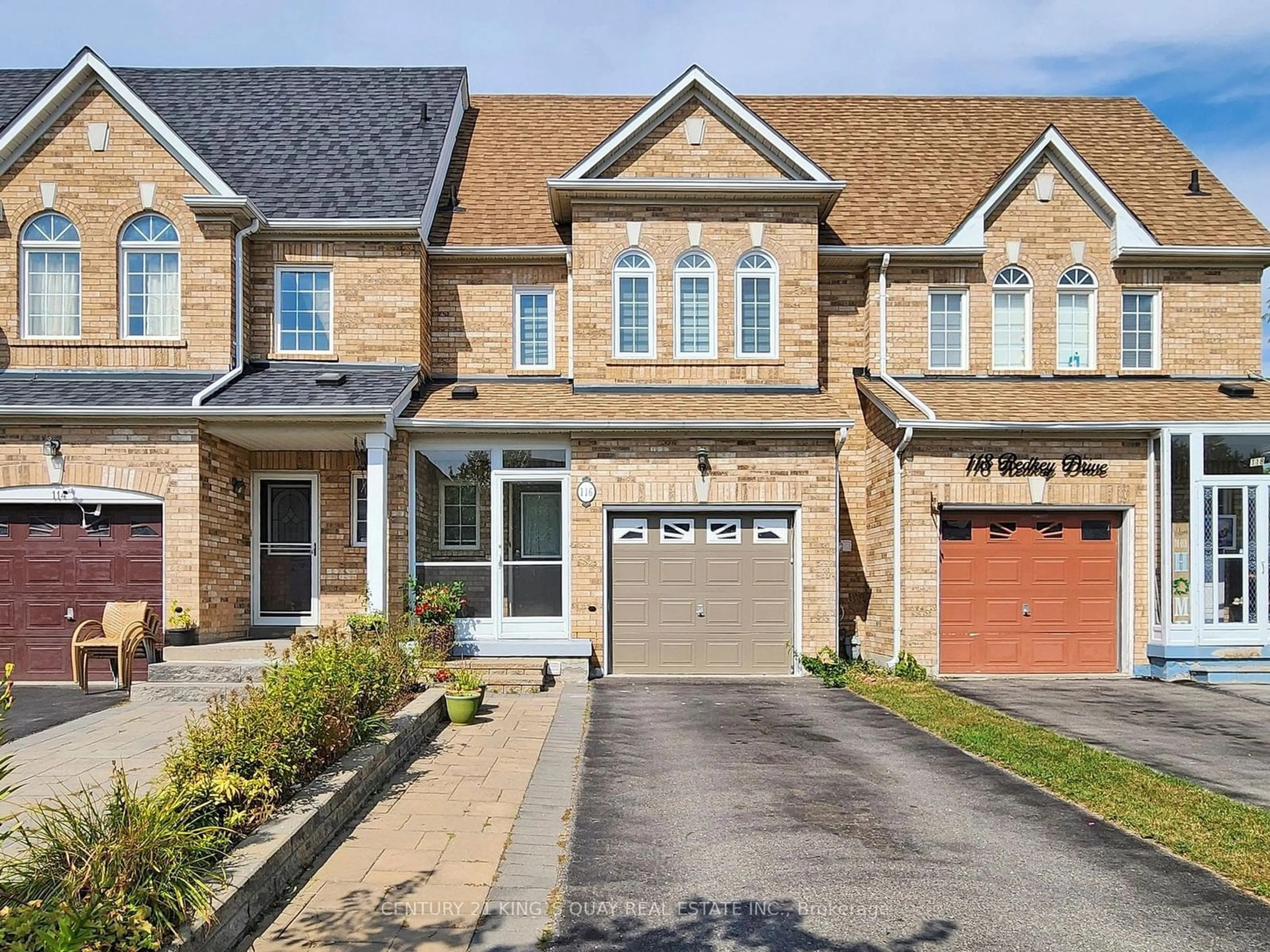 Home with brick exterior material, street for 116 Redkey Dr, Markham Ontario L3S 4R6