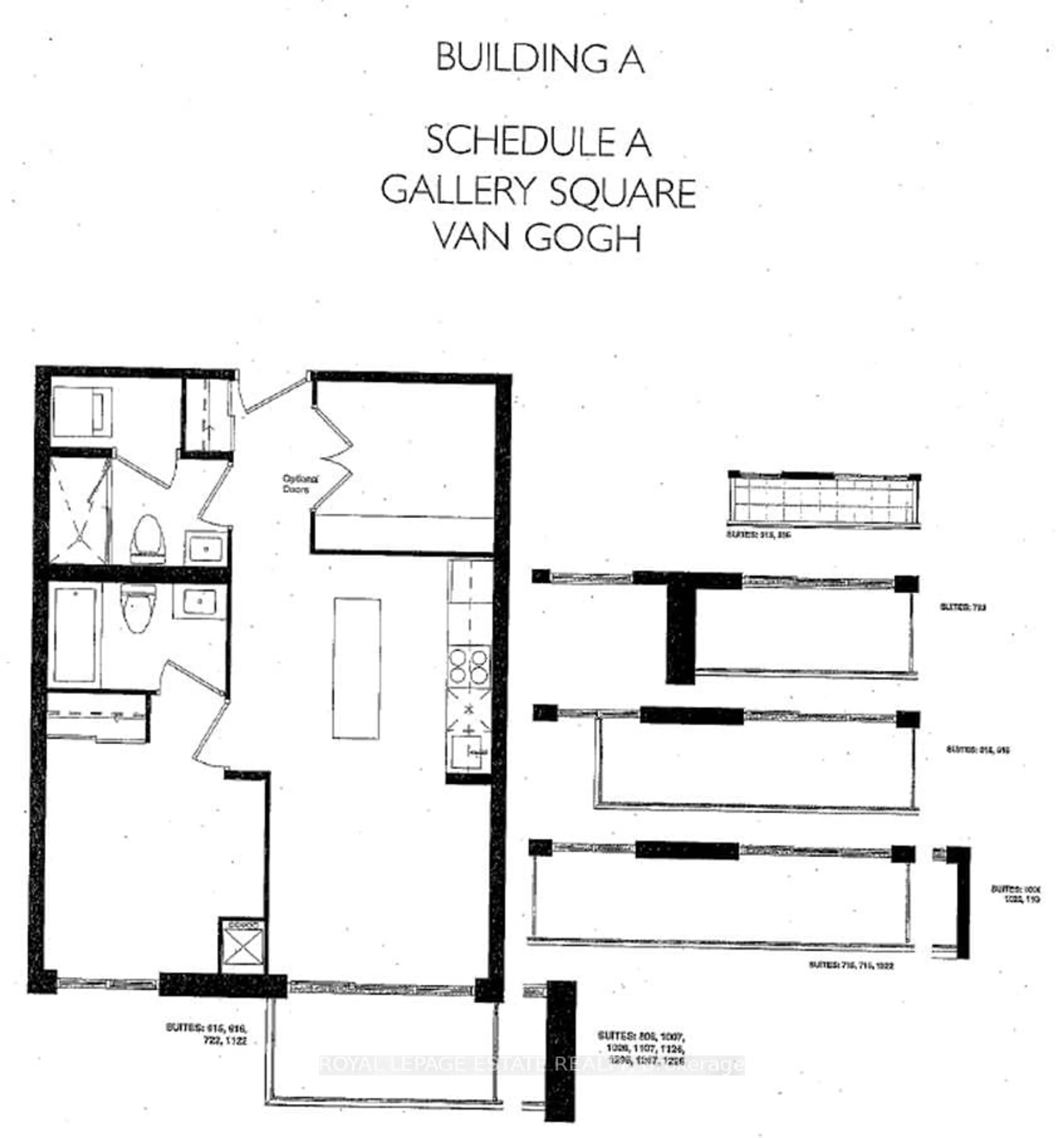 Floor plan for 8119 Birchmount Rd #1406, Markham Ontario L6G 0H5