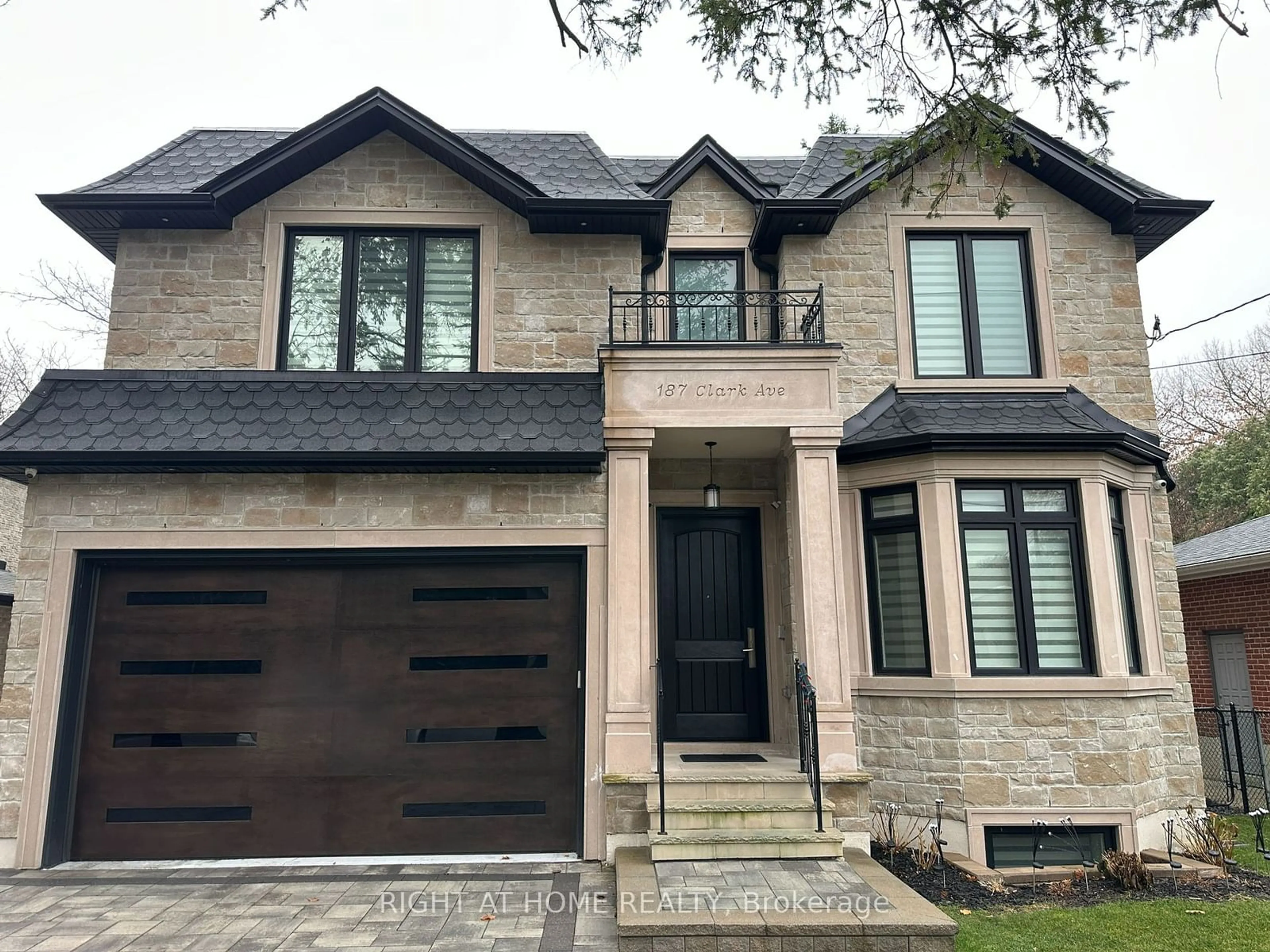 Home with brick exterior material, street for 187 Clark Ave, Markham Ontario L3T 1T3