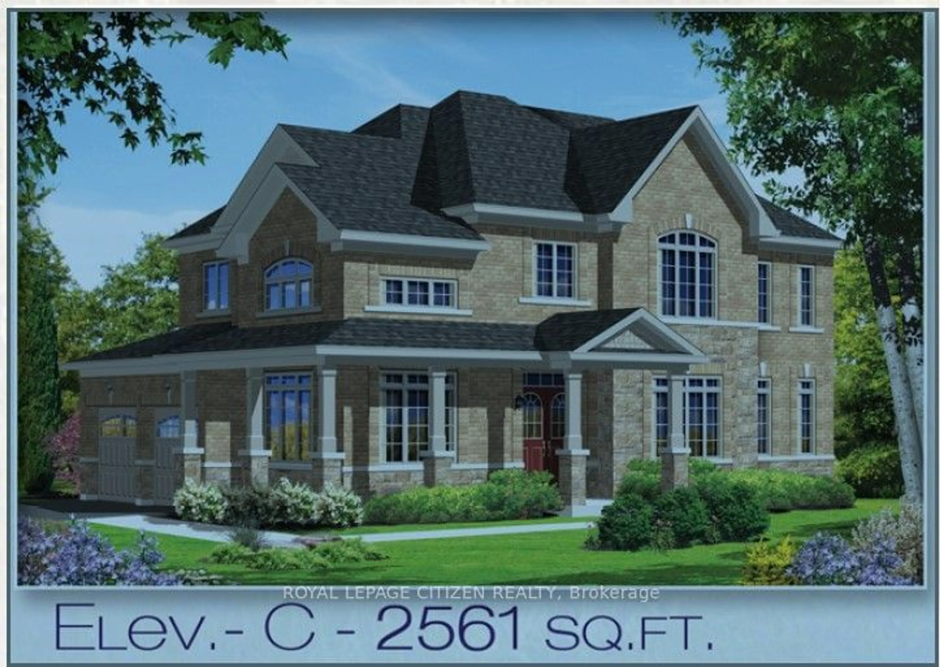 Home with brick exterior material, street for Lot 37E Heather Fullerton Rd, Georgina Ontario L0E 1R0