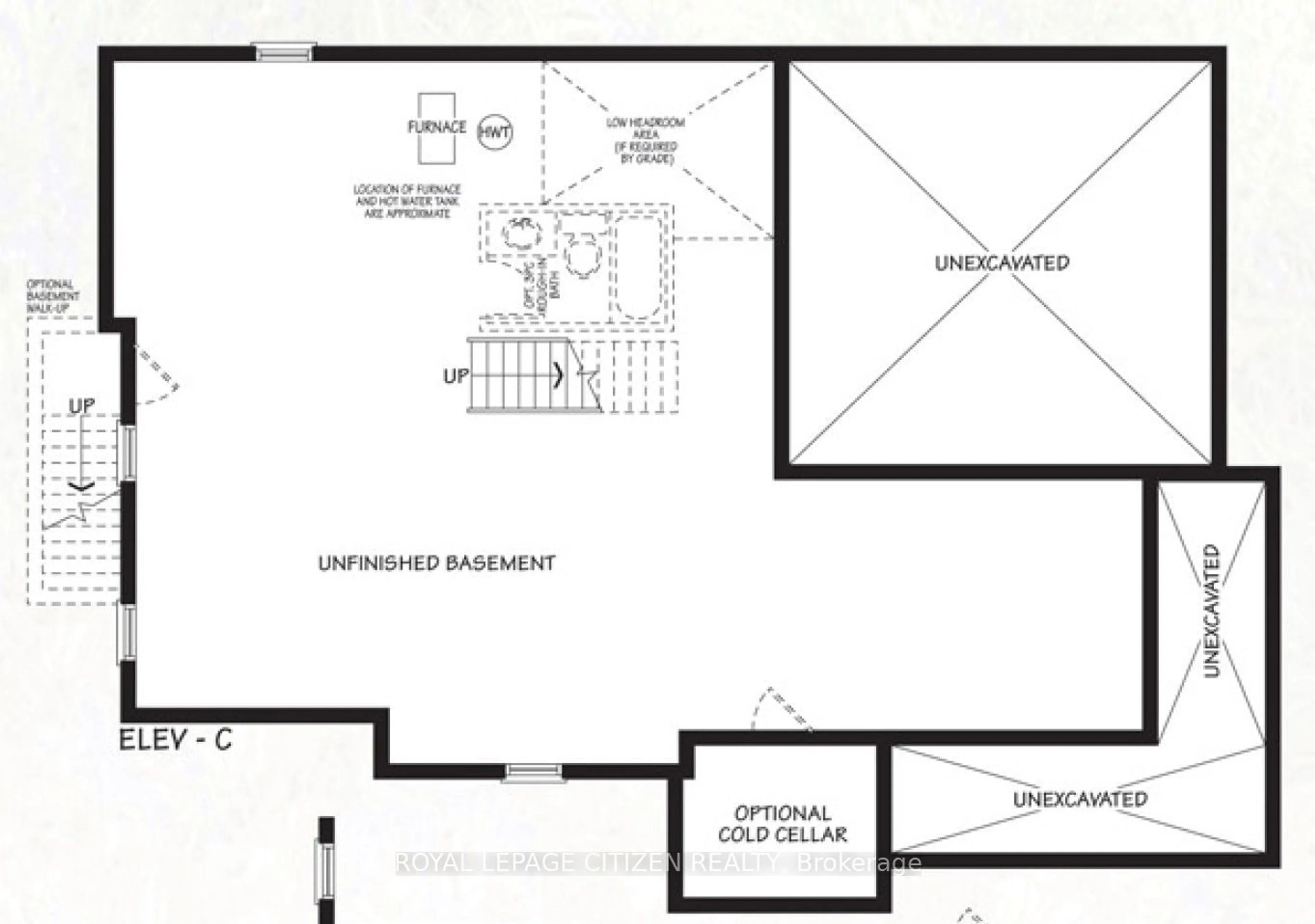 Floor plan for Lot 37E Heather Fullerton Rd, Georgina Ontario L0E 1R0