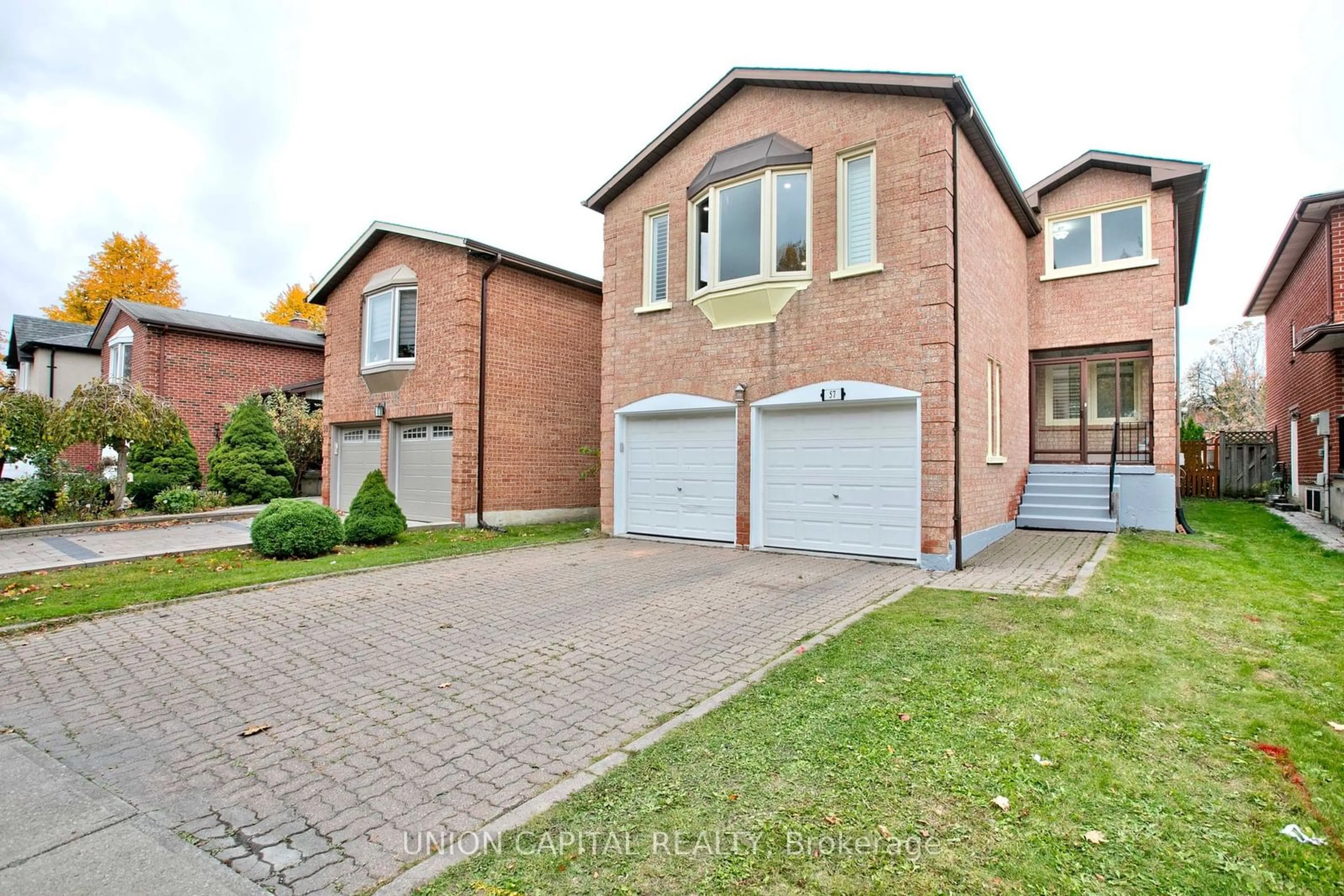 Home with brick exterior material, street for 57 Belvedere Cres, Richmond Hill Ontario L4C 8V4