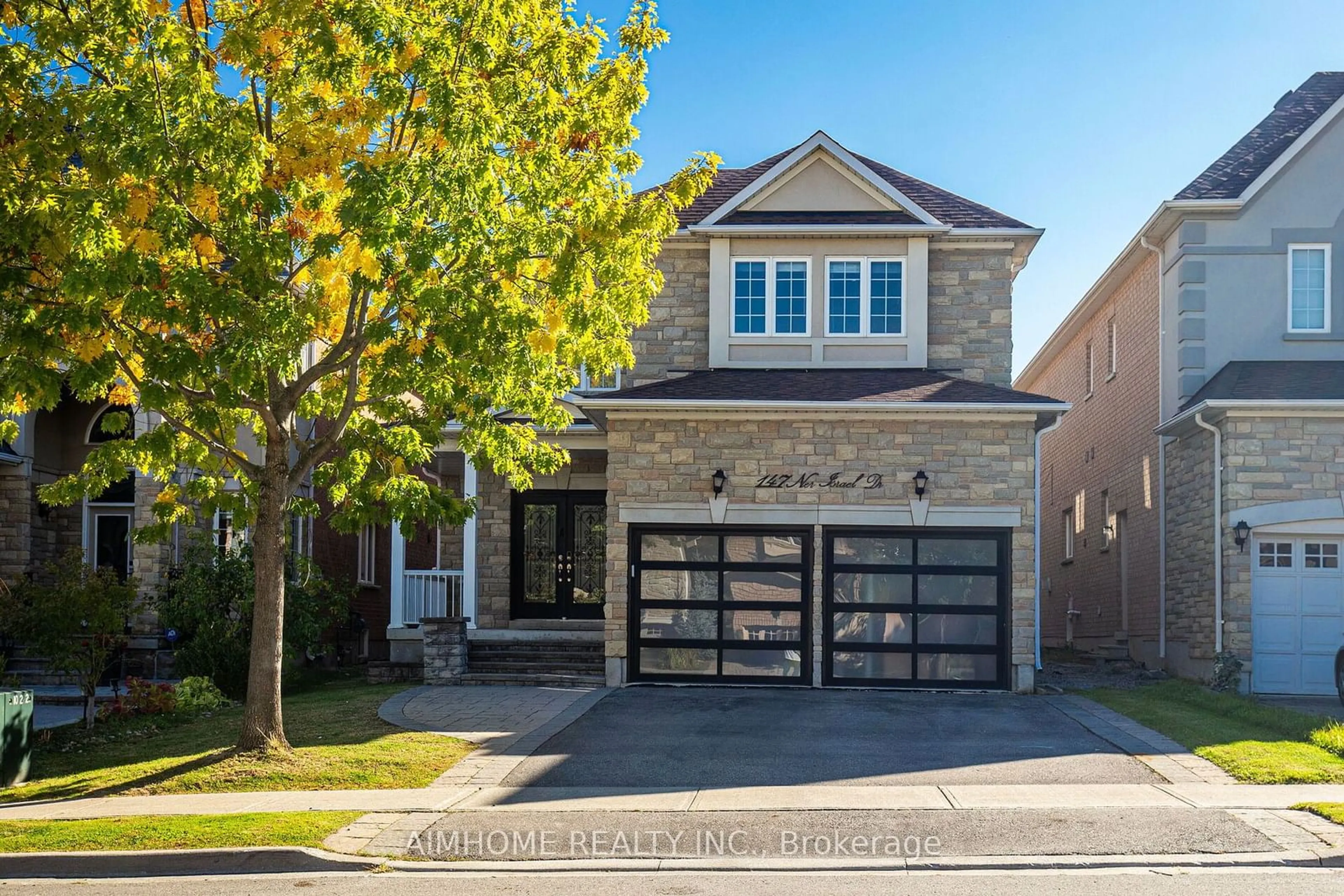 Home with brick exterior material, street for 147 Ner Israel Dr, Vaughan Ontario L4J 8Z7