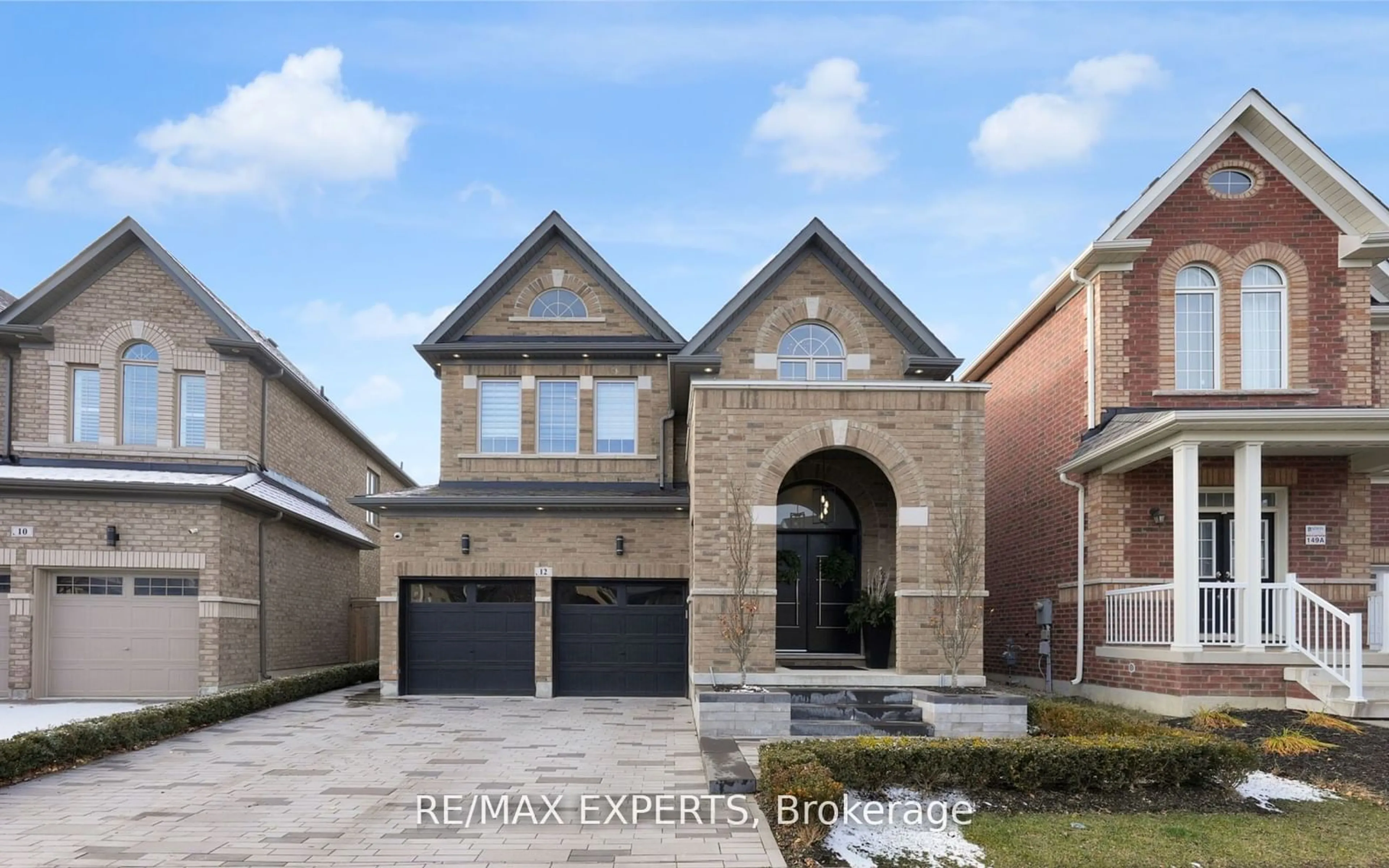 Home with brick exterior material, street for 12 Nocturne Ave, Vaughan Ontario L4H 4H9