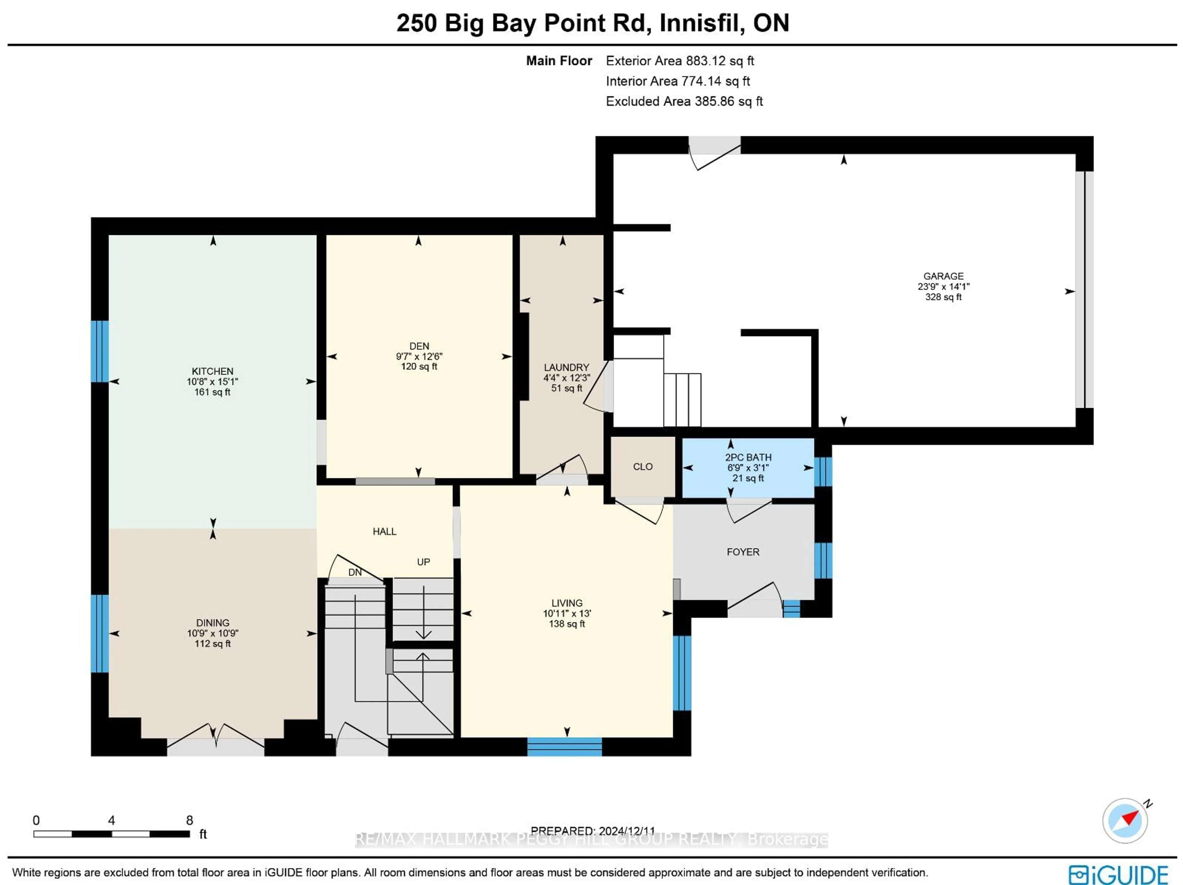 Floor plan for 250 Big Bay Point Rd, Innisfil Ontario L9S 2P6