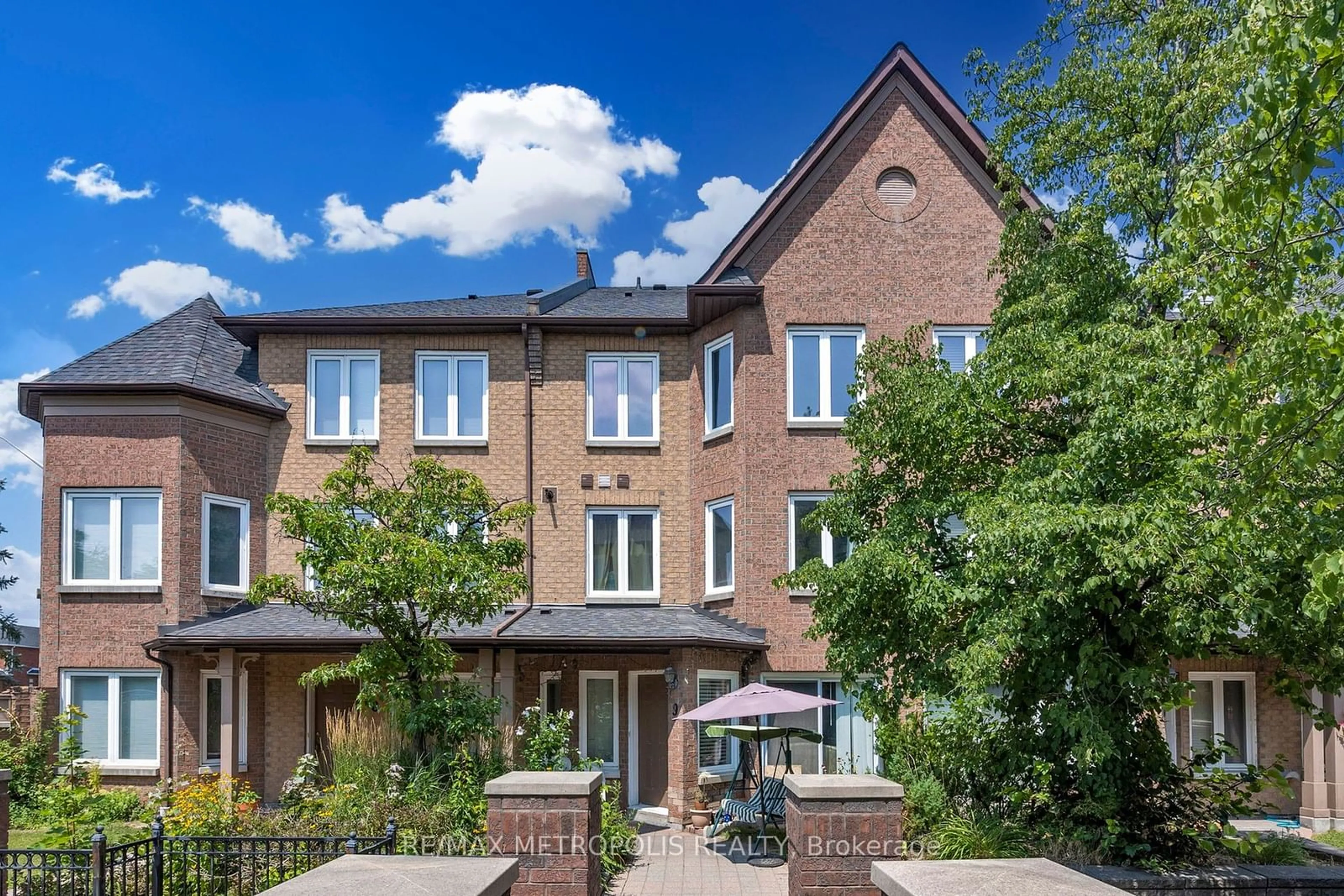 Home with brick exterior material, street for 735 New Westminster Dr #9, Vaughan Ontario L4J 7Y9