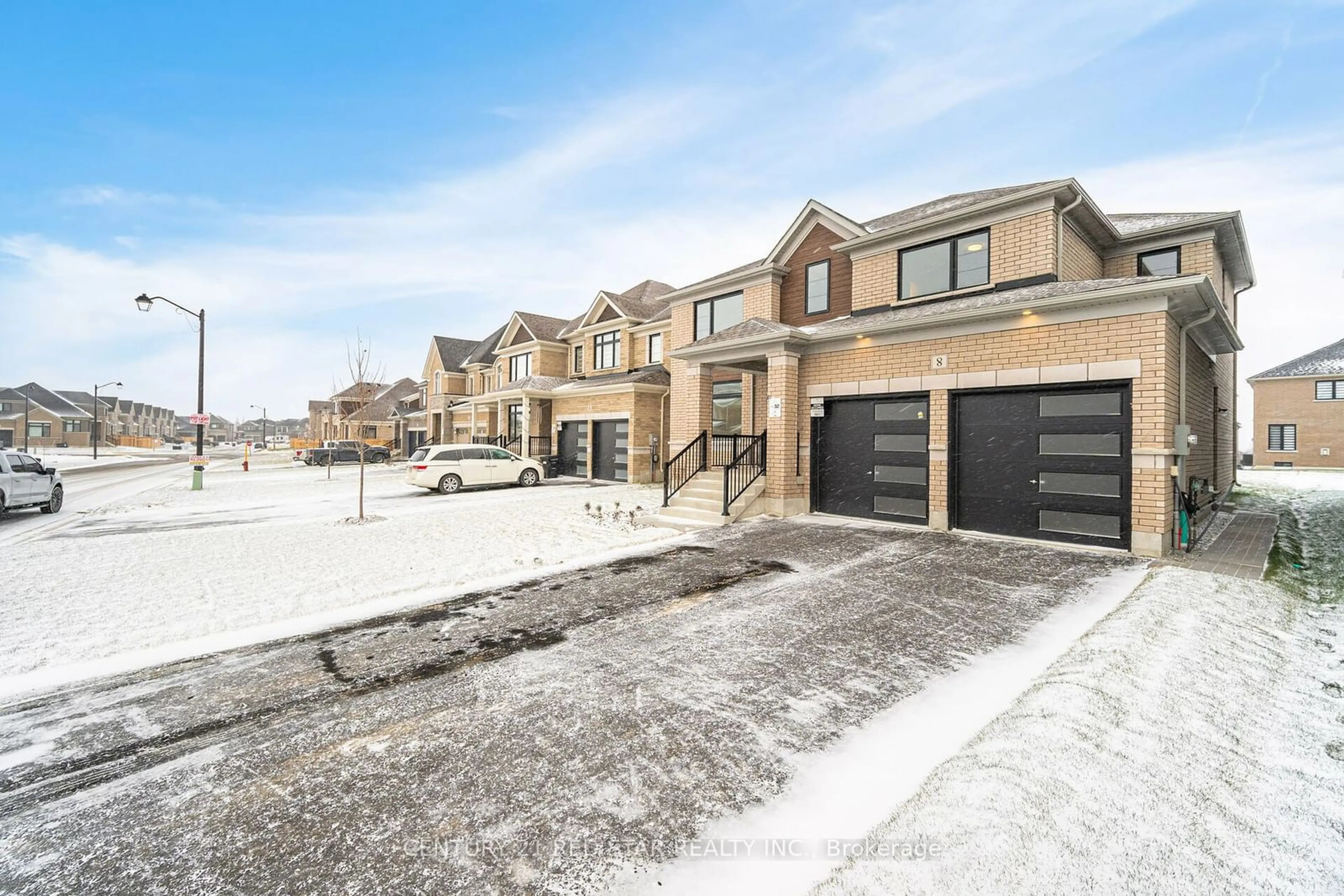 Home with brick exterior material, street for 8 Sandhill Cres, Adjala-Tosorontio Ontario L0G 1W0