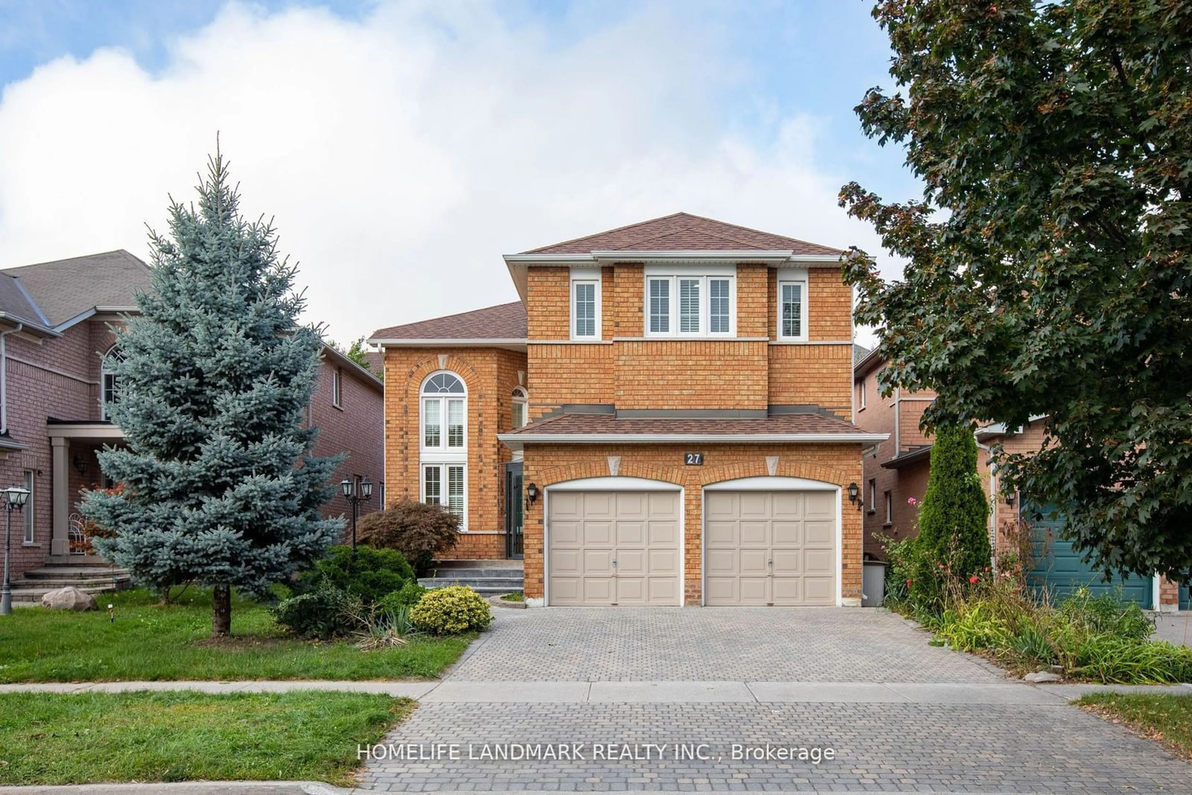 Home with brick exterior material, street for 27 Alpine Cres, Richmond Hill Ontario L4S 1W4