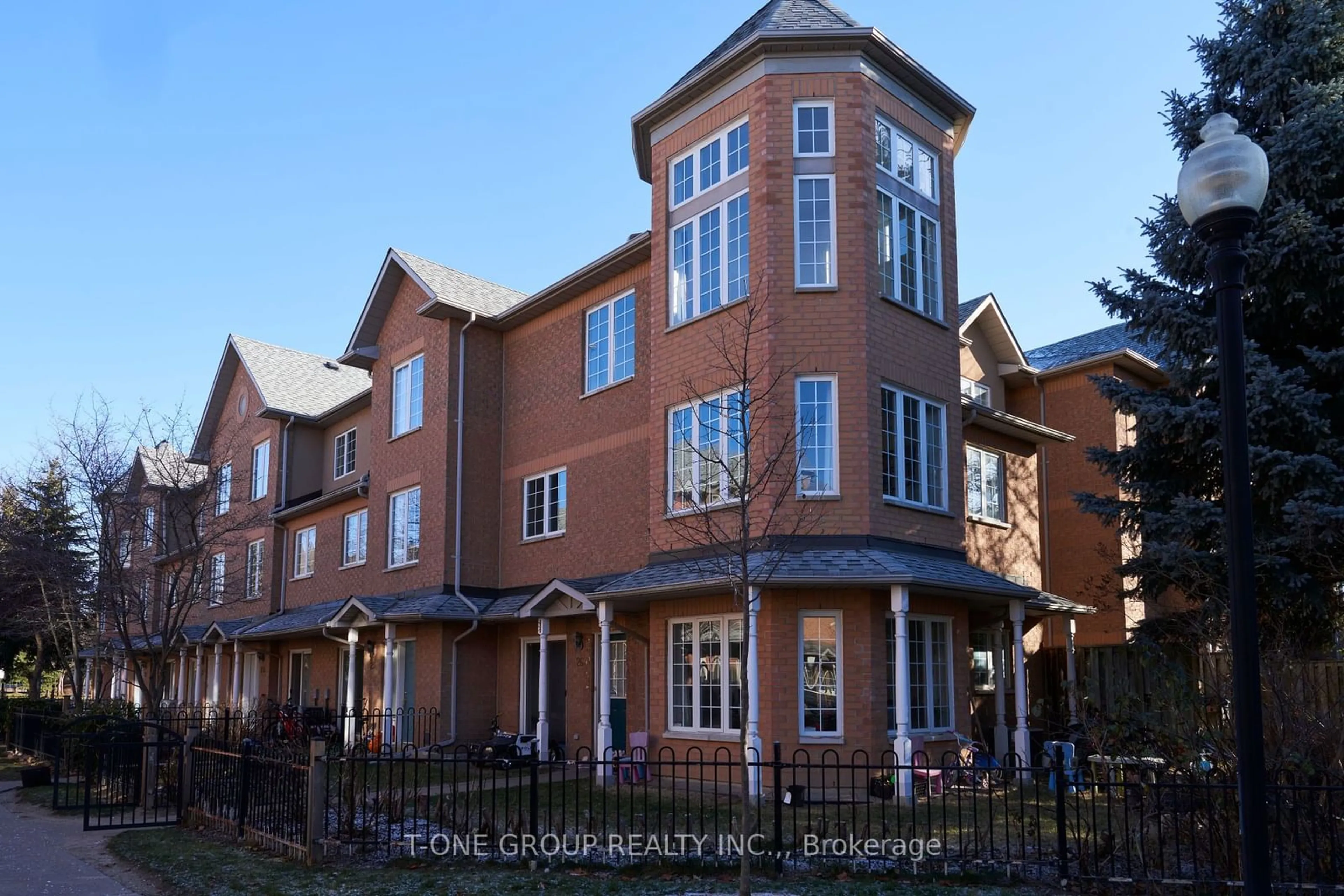 Home with brick exterior material, building for 2 Alpen Way #25, Markham Ontario L3R 4G1