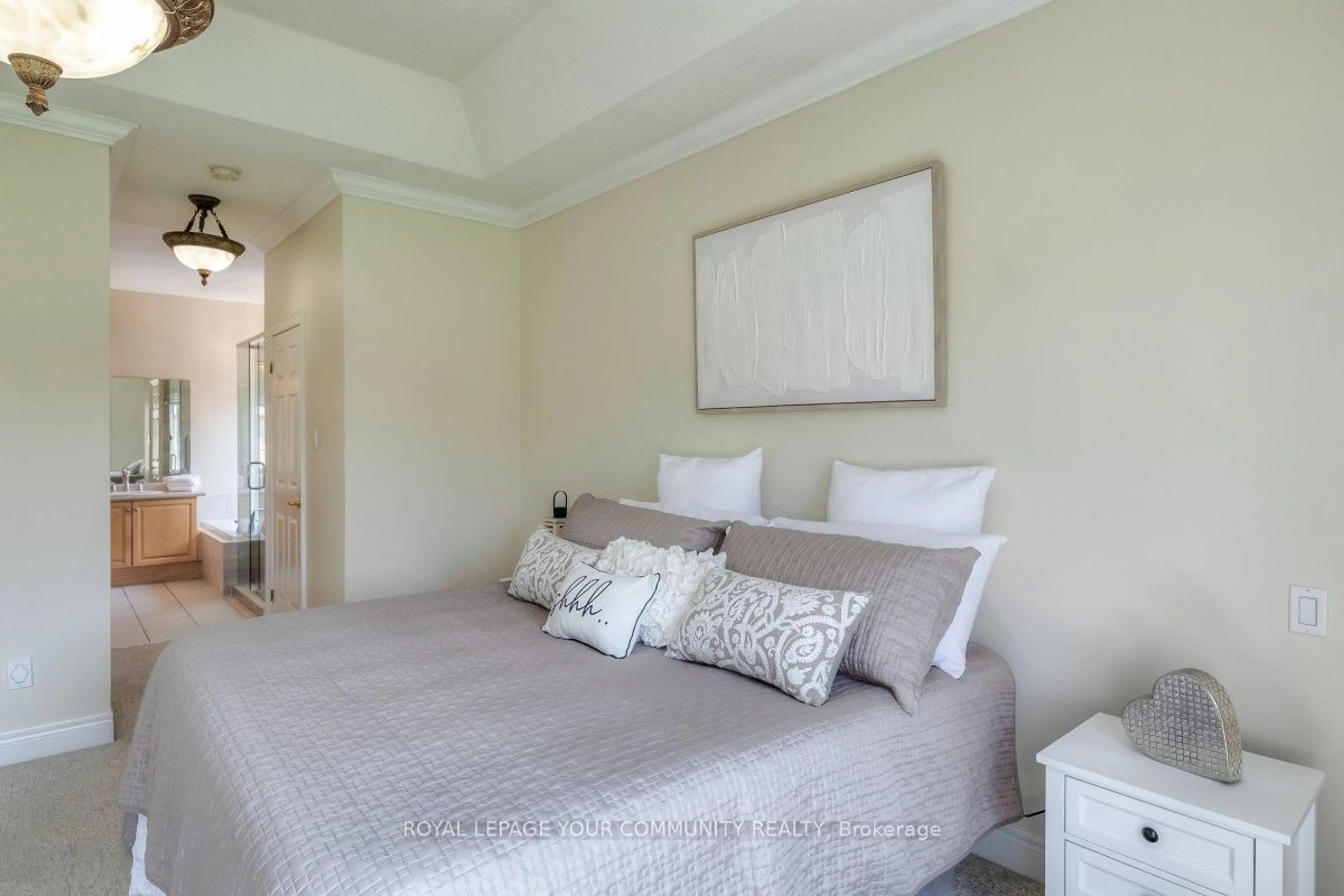 Bedroom with bed, unknown for 19 Boros Link, Whitchurch-Stouffville Ontario L4A 1N7