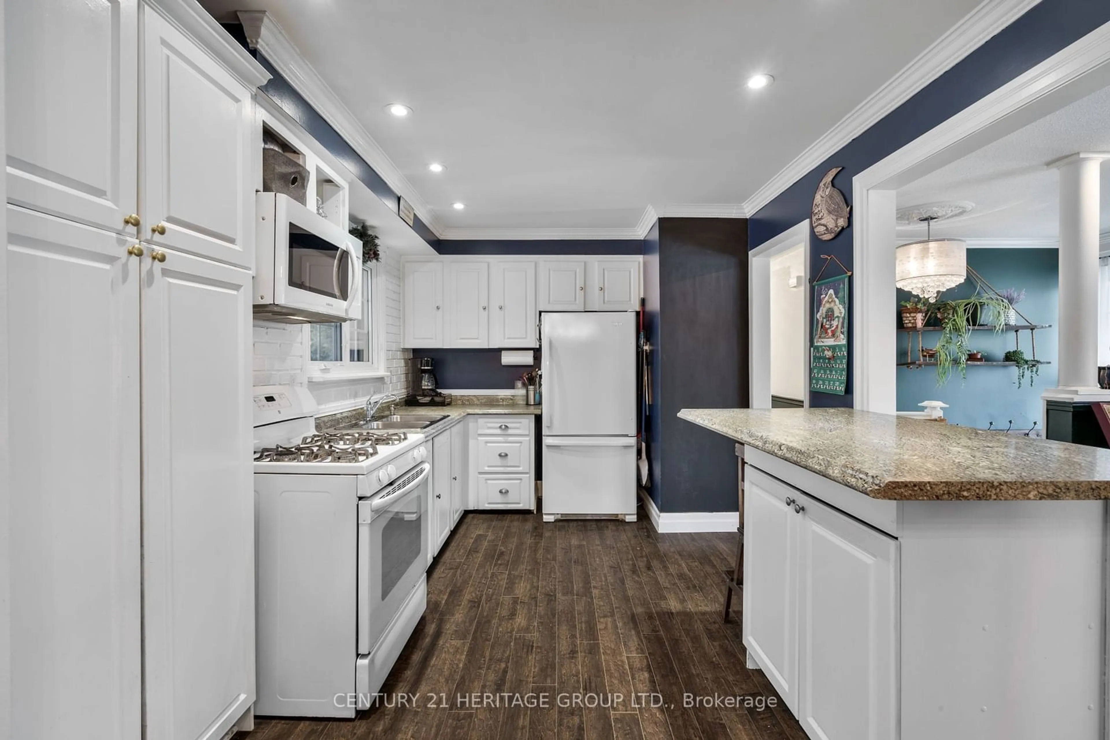 Open concept kitchen, unknown for 71 Elizabeth St, Georgina Ontario L0E 1R0